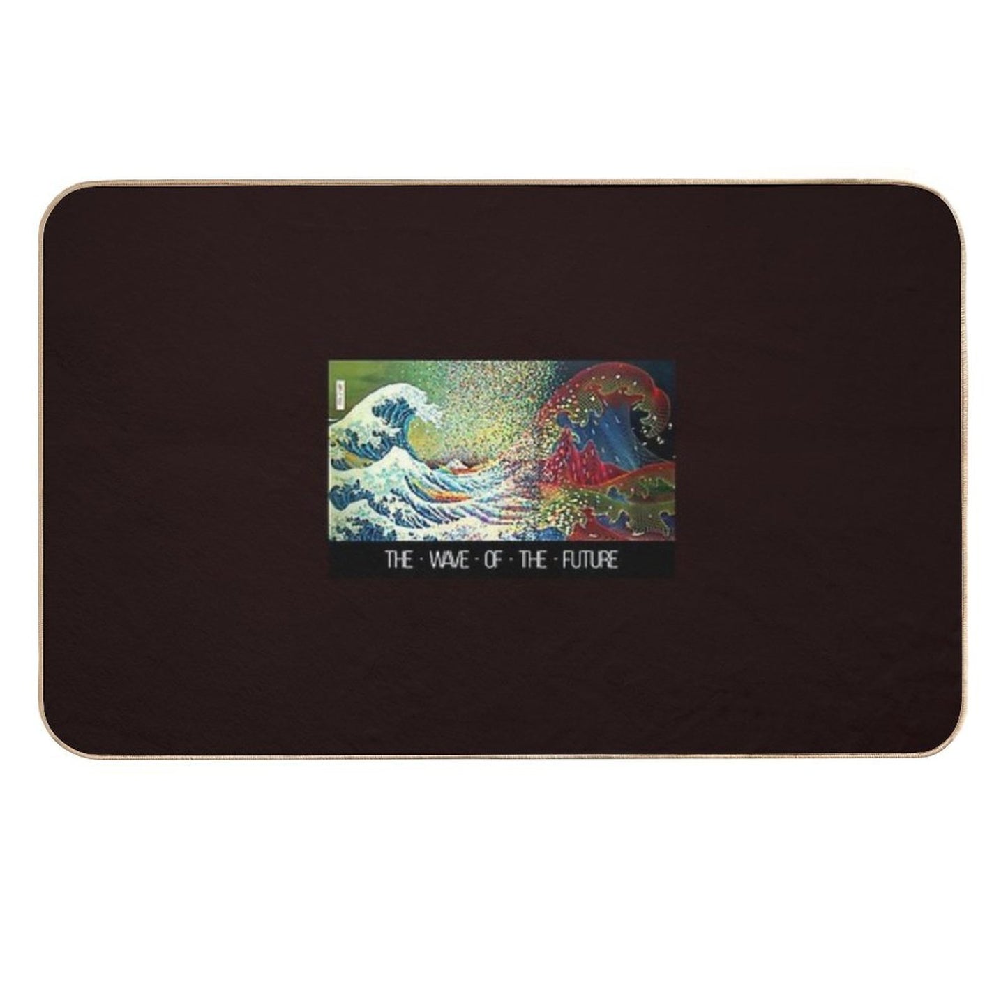 The Wave Of The Future Easy Maintenance Bath Mat