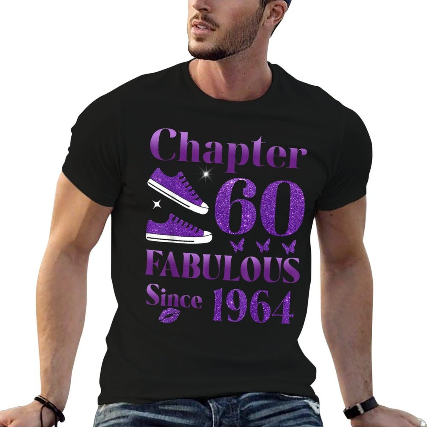 Chapter 60 Fabulous Since 1964 Funny 60th Birthday Vintage-inspired T-Shirt