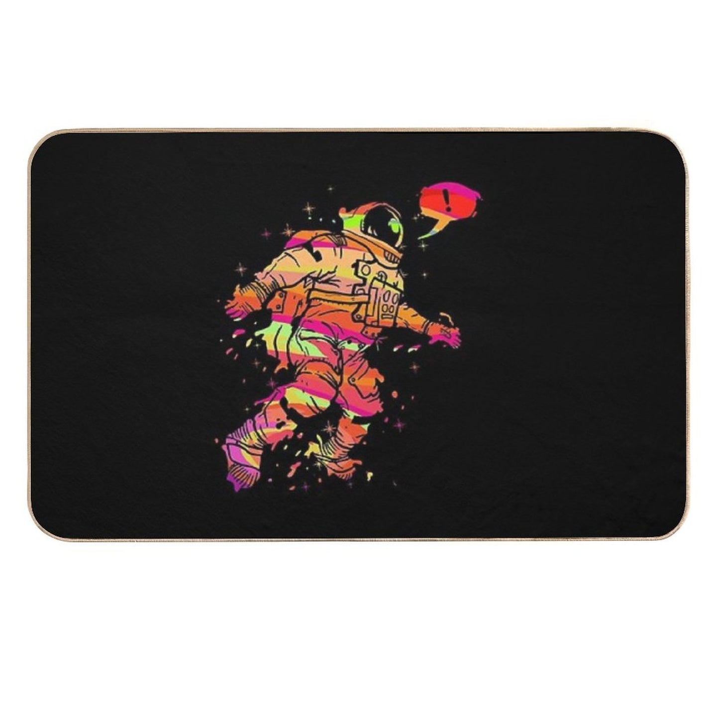 Spaced Out  Non-Slip Bath Mat