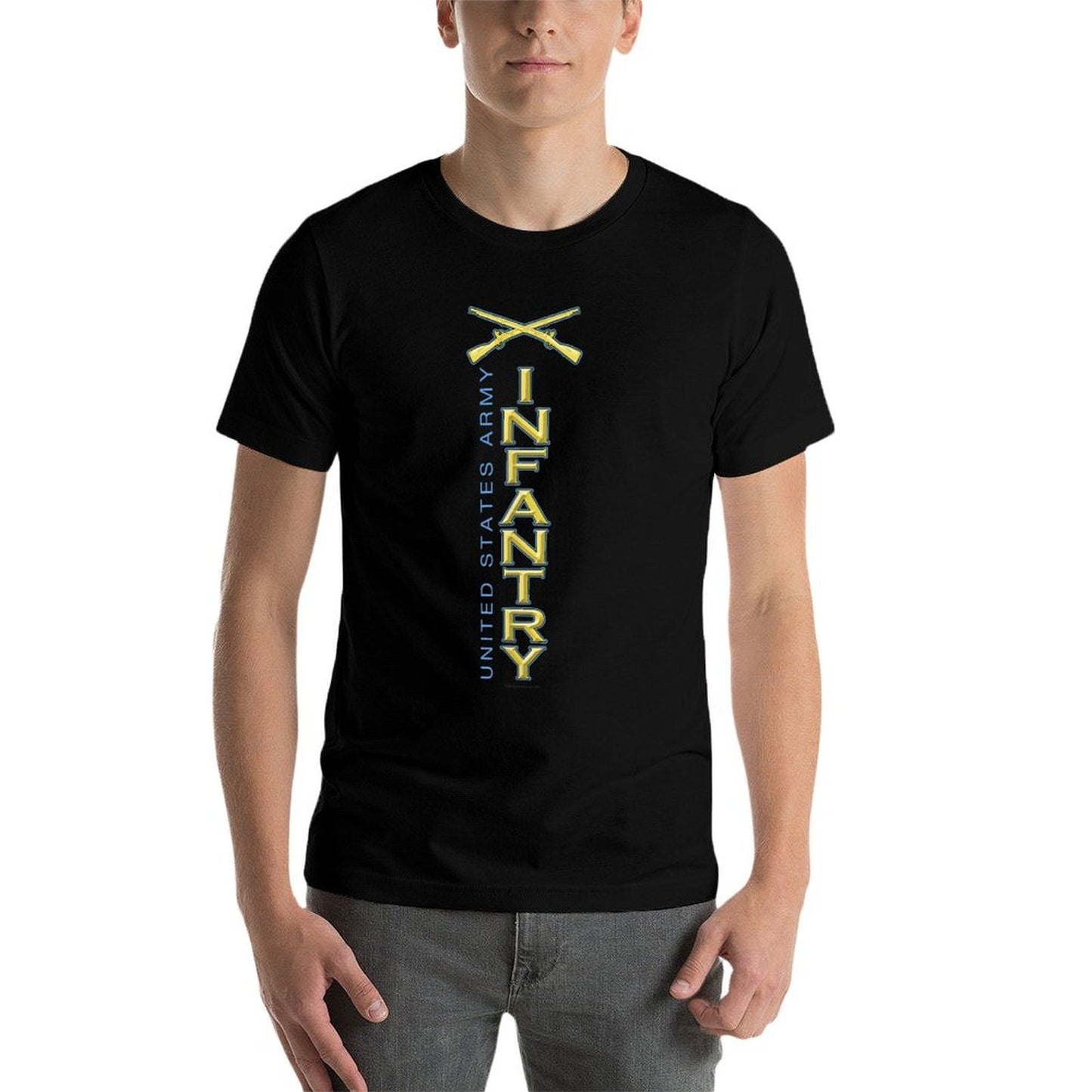 UNITED STATES ARMY INFANTRY High-quality Stitching T-Shirt