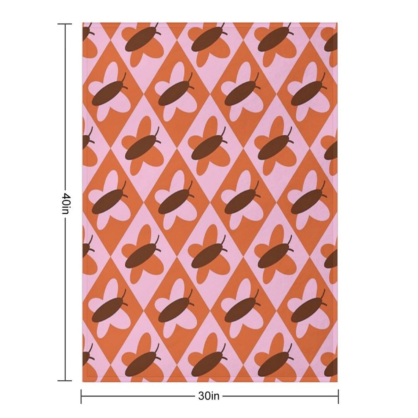Fluttershy's Bedspread Eco-conscious Throw Blanket