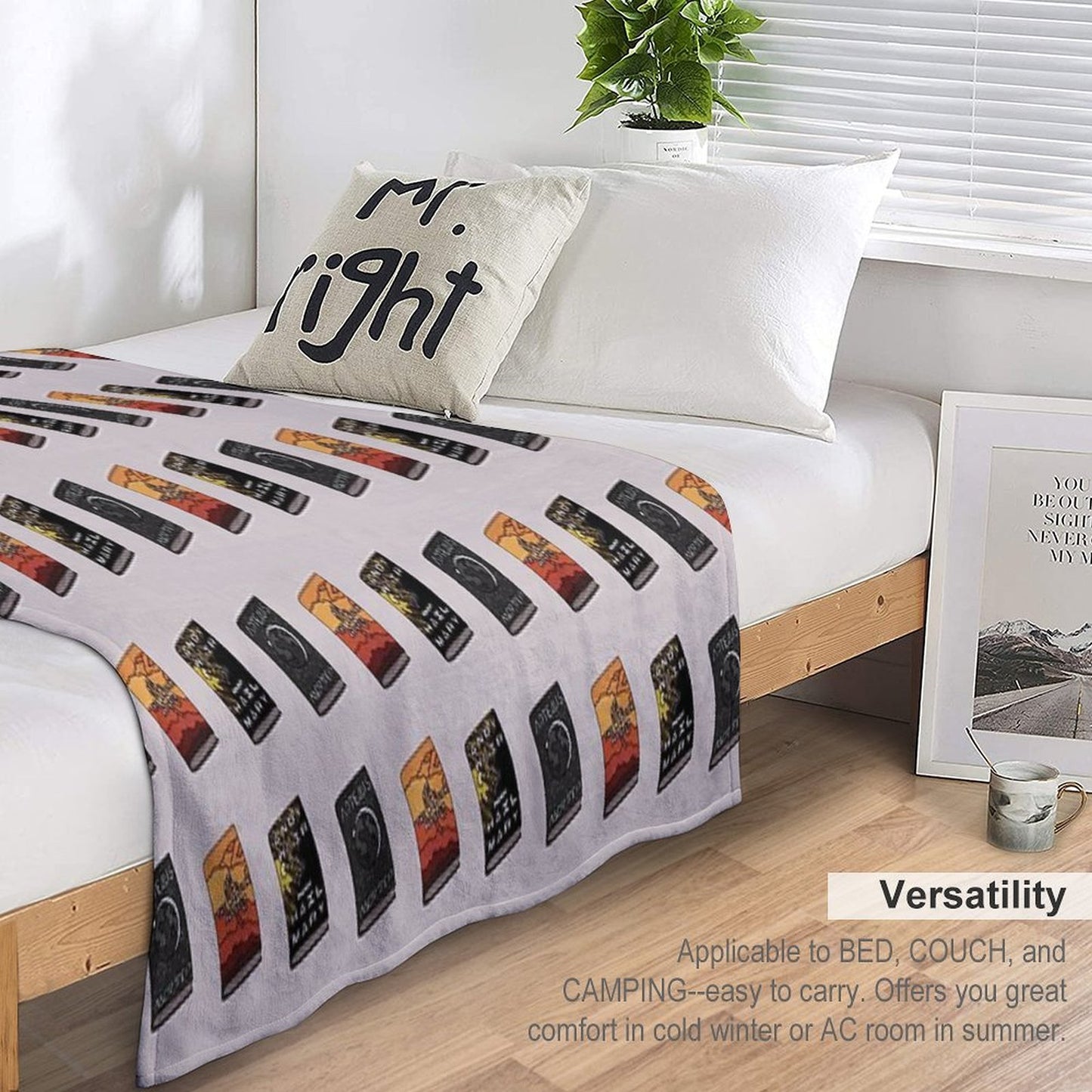 Andy Weir Books Machine-washable Throw Blanket