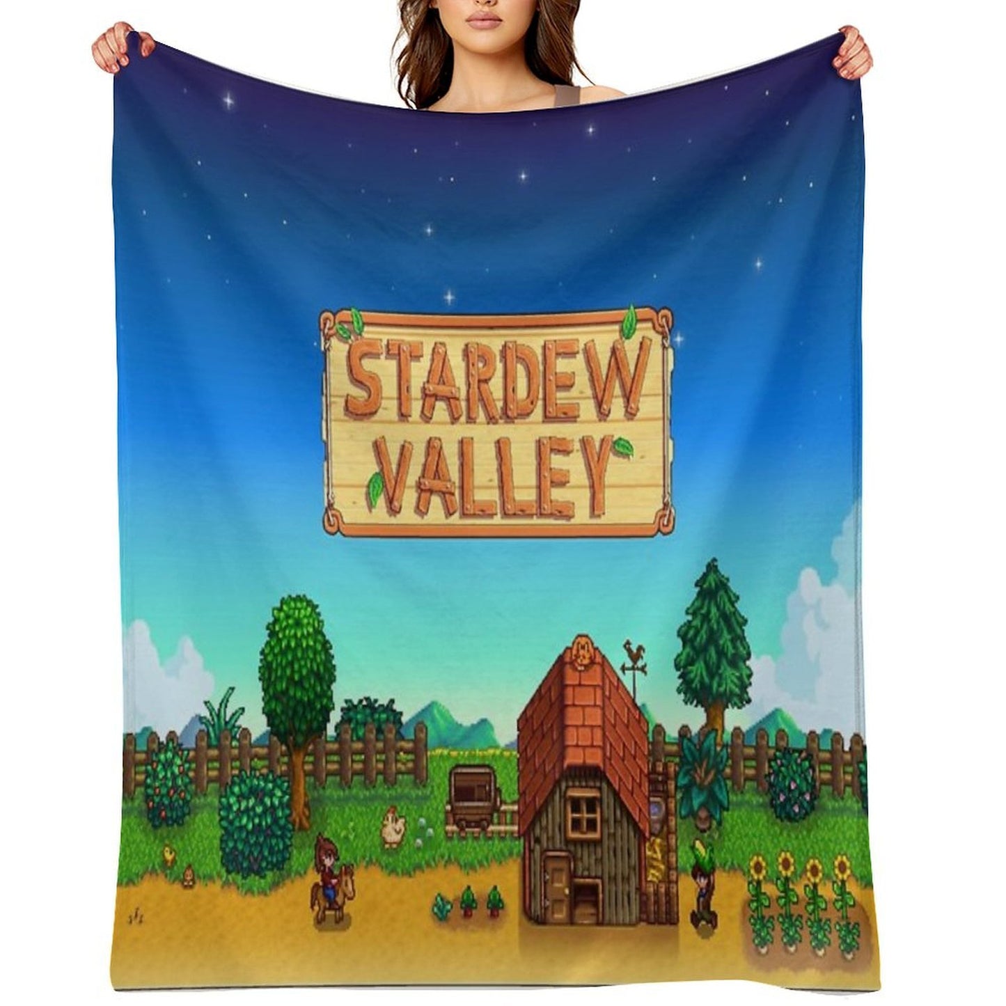 Stardew Valley Durable Throw Blanket