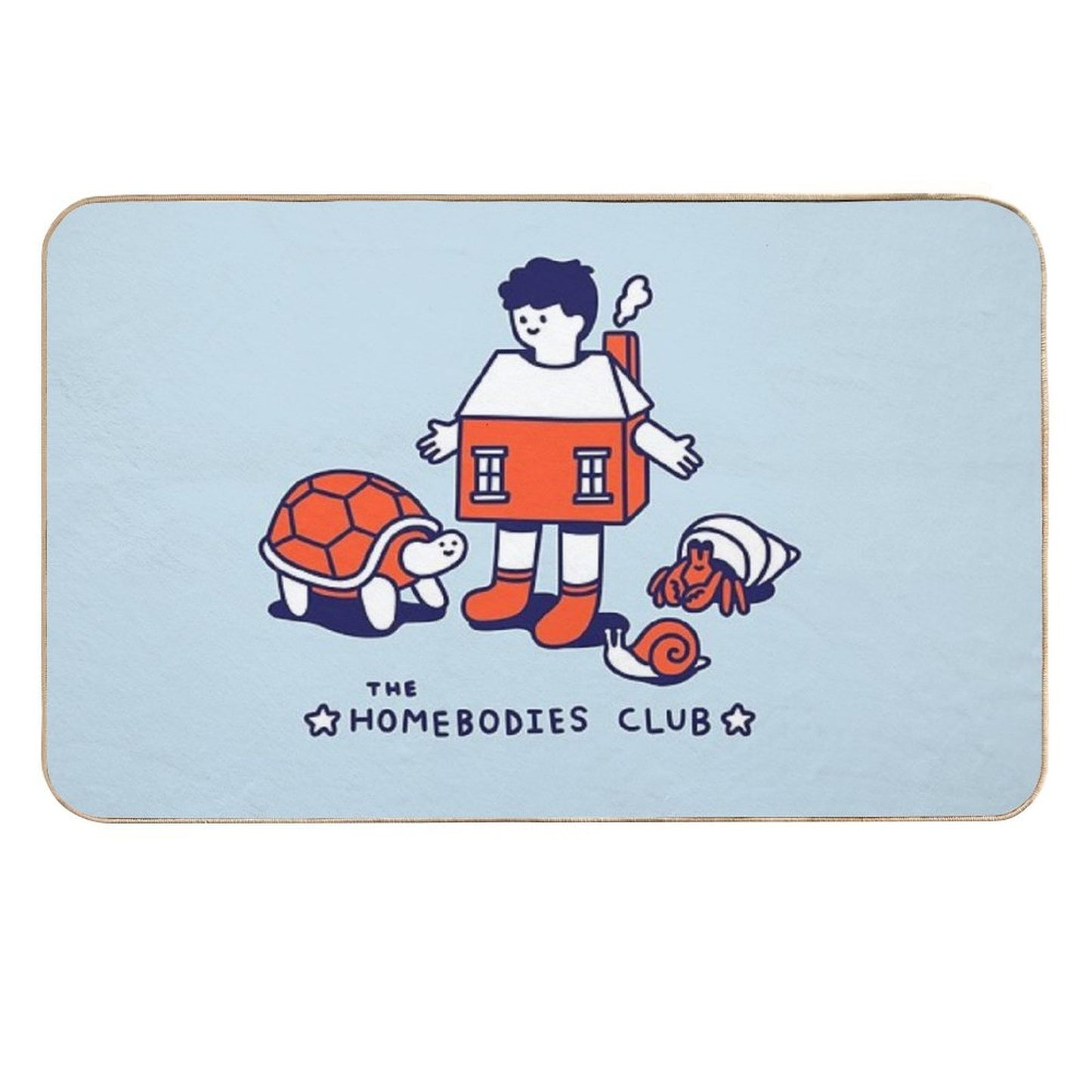 The Homebodies Club Easy Maintenance Bath Mat