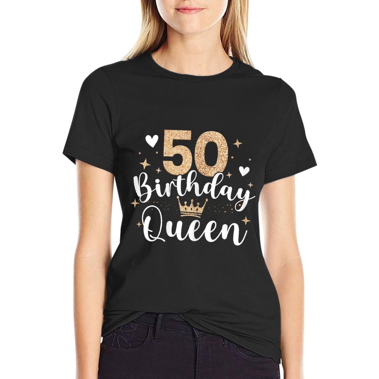 50th Birthday Queen 50 Years Fifty Classic T-Shirt