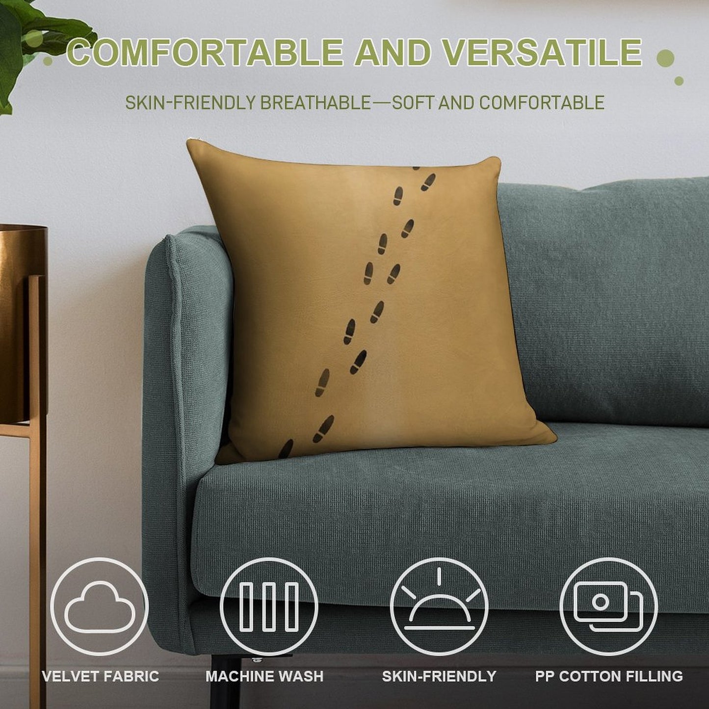 Marauders Map Soft Decorative Cover Throw Pillow