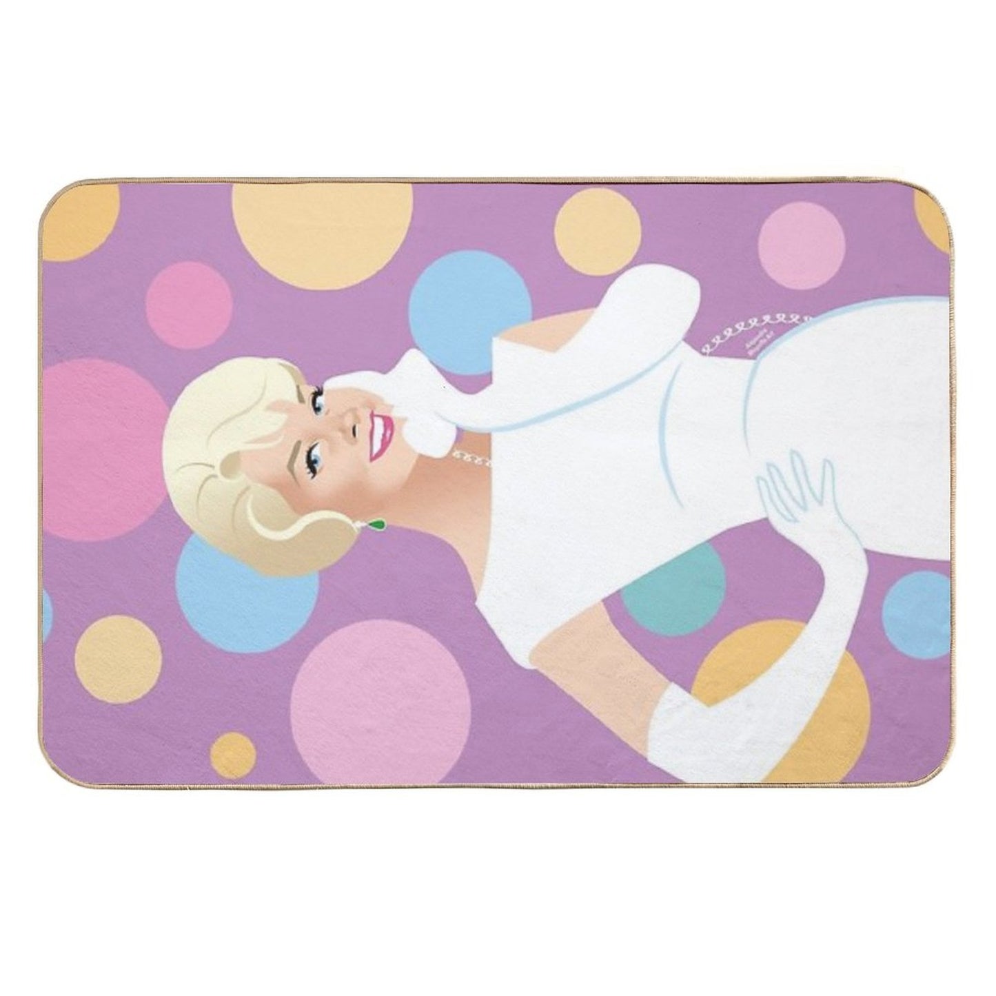 Hello Stain-Proof Bath Mat