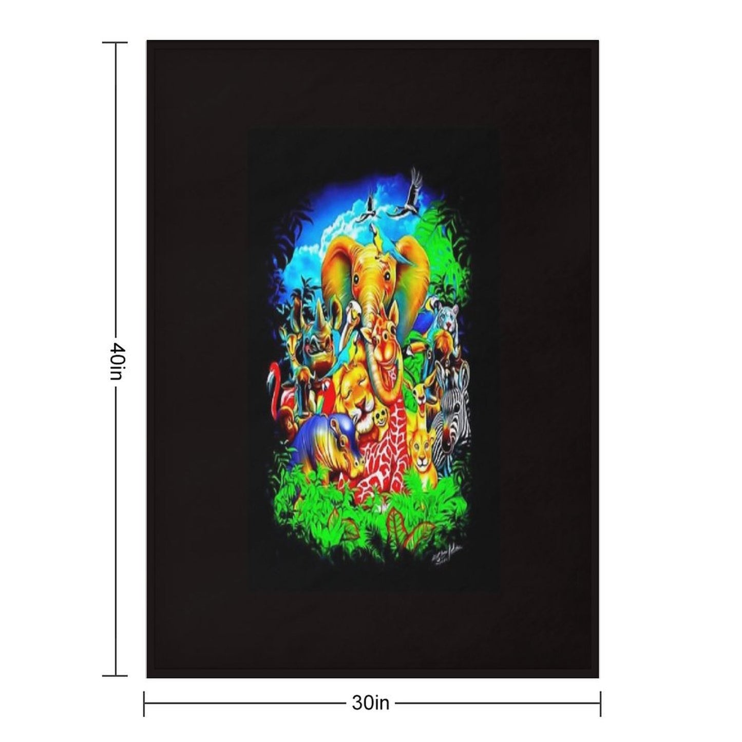 Halloween Spooky Scary Travel-friendly Throw Blanket
