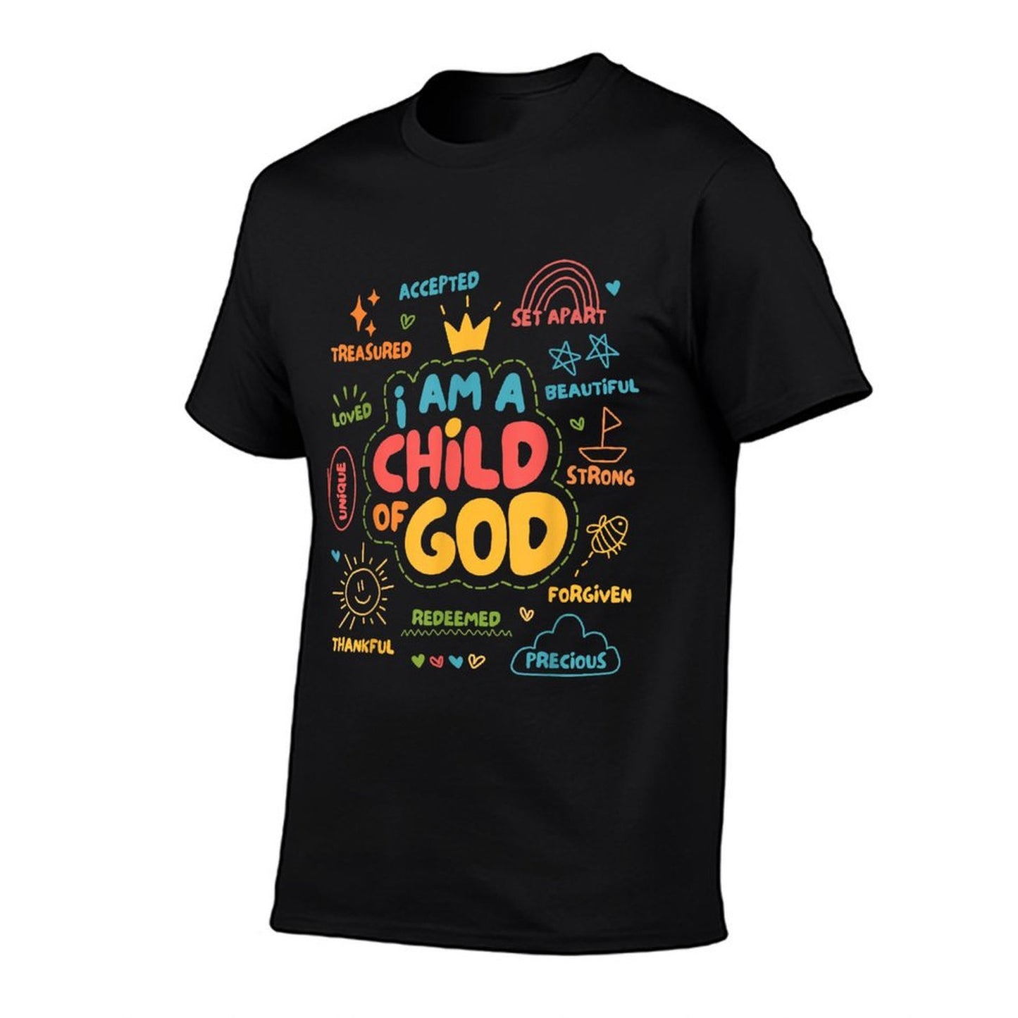 I Am A Child of God Christian Retro Jesus Faith Design Gifts Classic T-Shirt