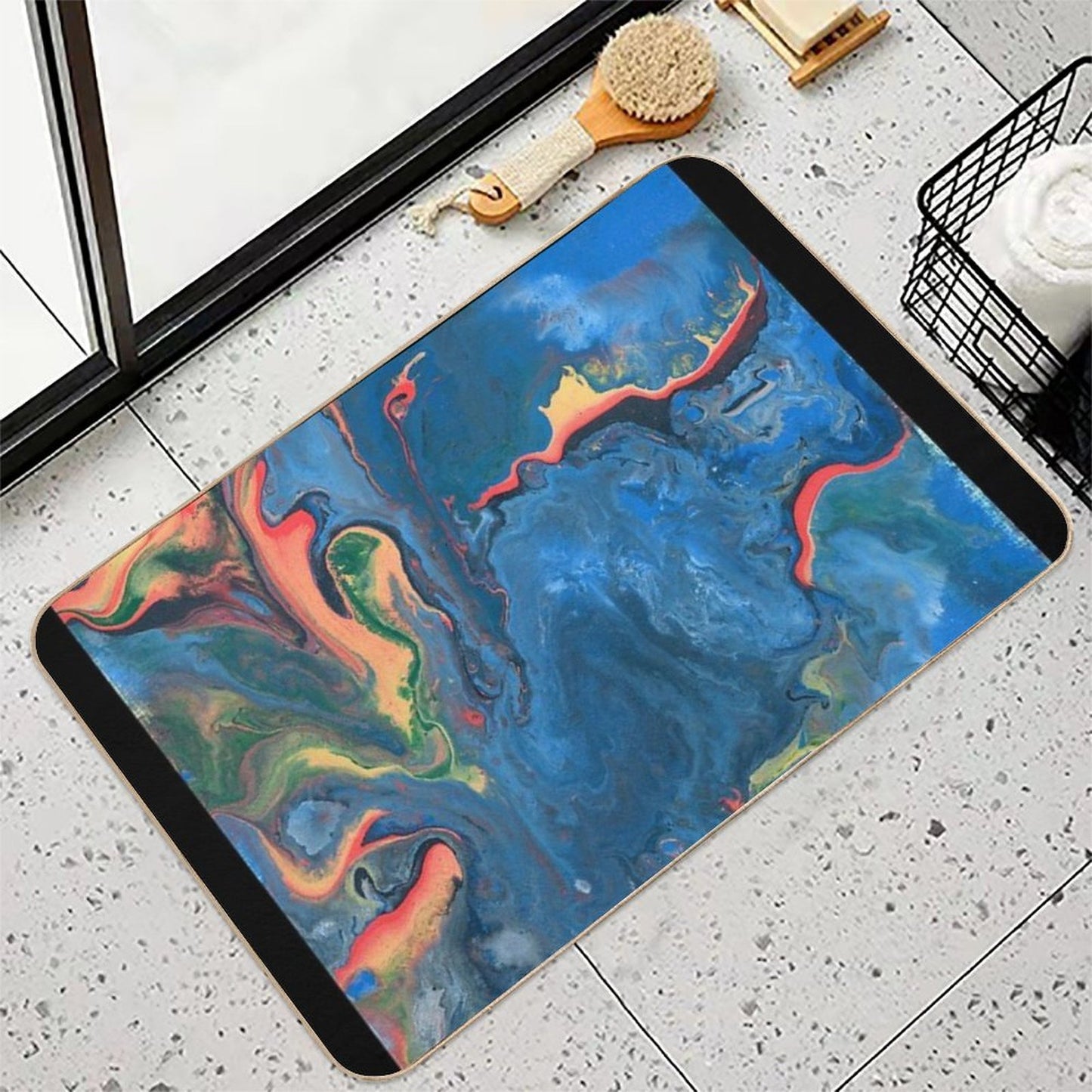 Molten Waves Eco-Friendly Bath Mat