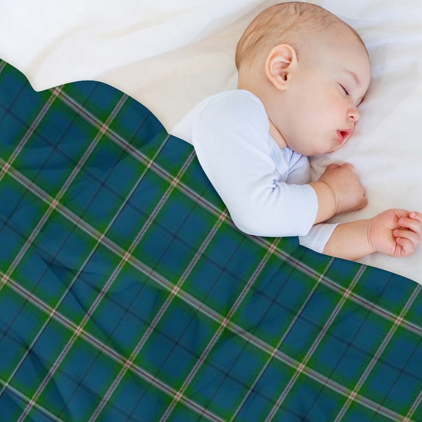 Clan Cleland Tartan Travel-friendly Throw Blanket