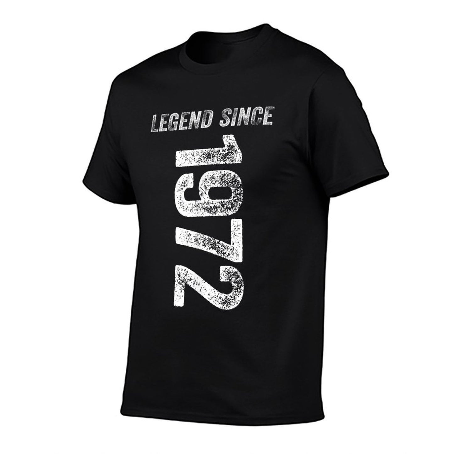 50th Birthday Born In 1972 50 Years Legend Since 1972 Tagless Design T-Shirt
