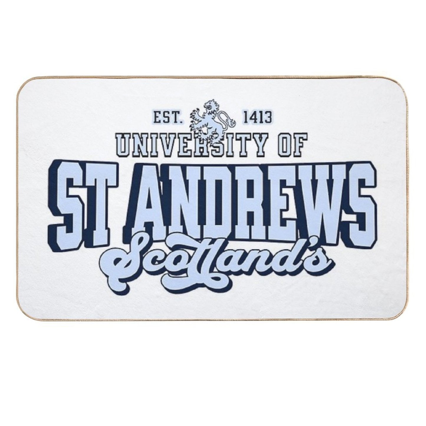 St- Andrews Univerdity High-Traffic Bath Mat