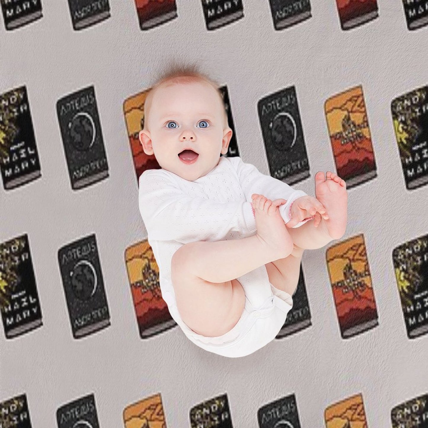 Andy Weir Books Machine-washable Throw Blanket