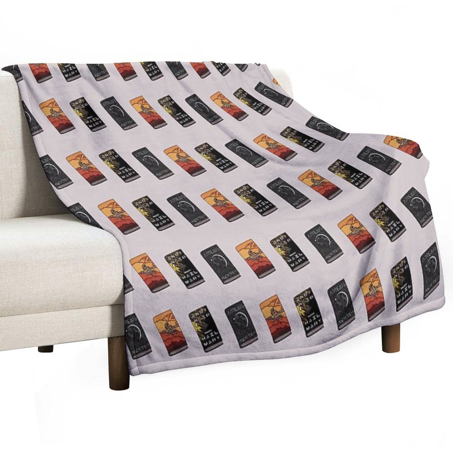 Andy Weir Books Machine-washable Throw Blanket