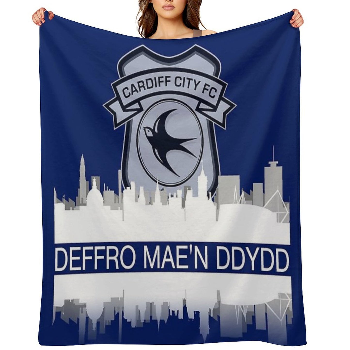 Unique Desing Football Tshirts Ultras Travel-friendly Throw Blanket
