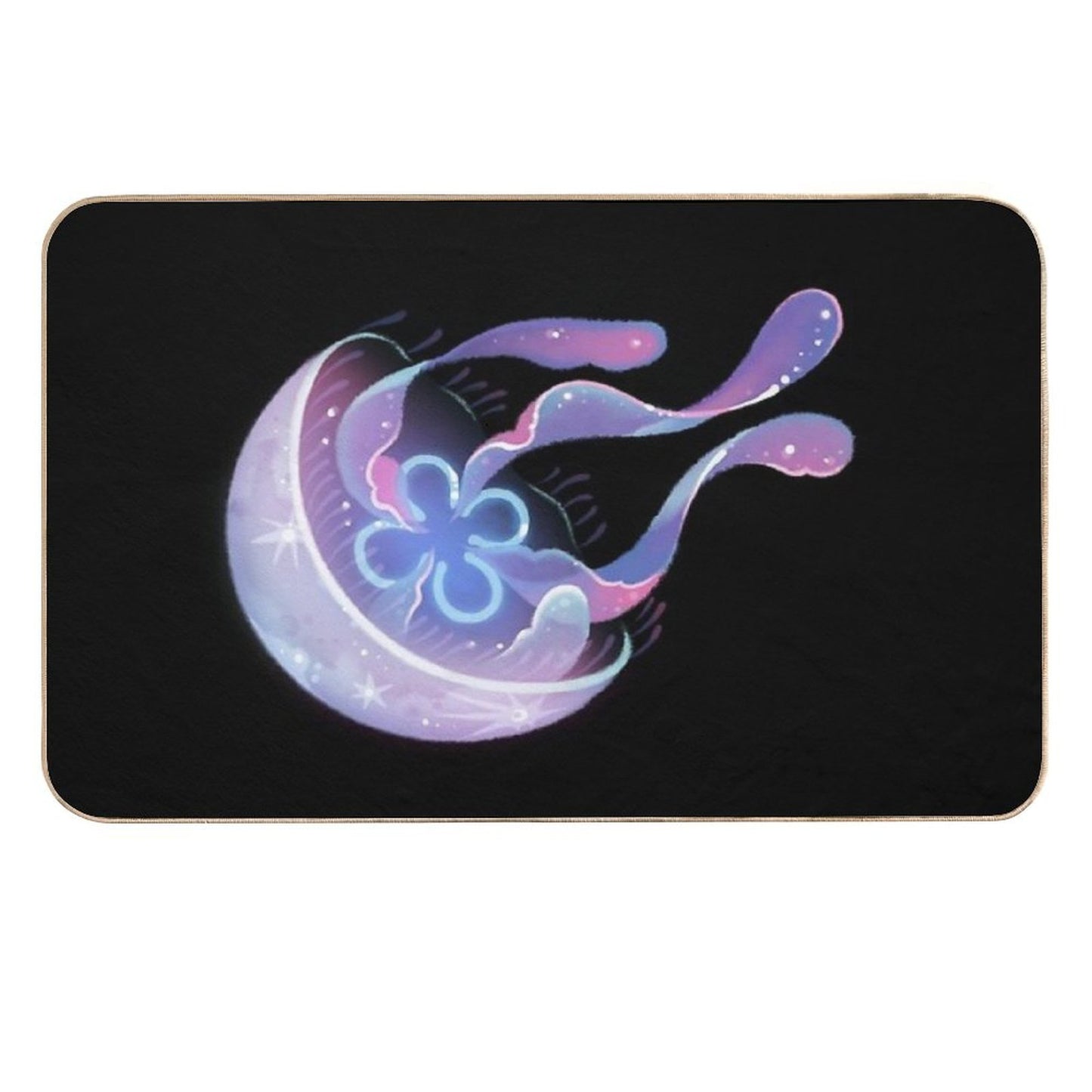 Moon Jelly Easy Maintenance Bath Mat