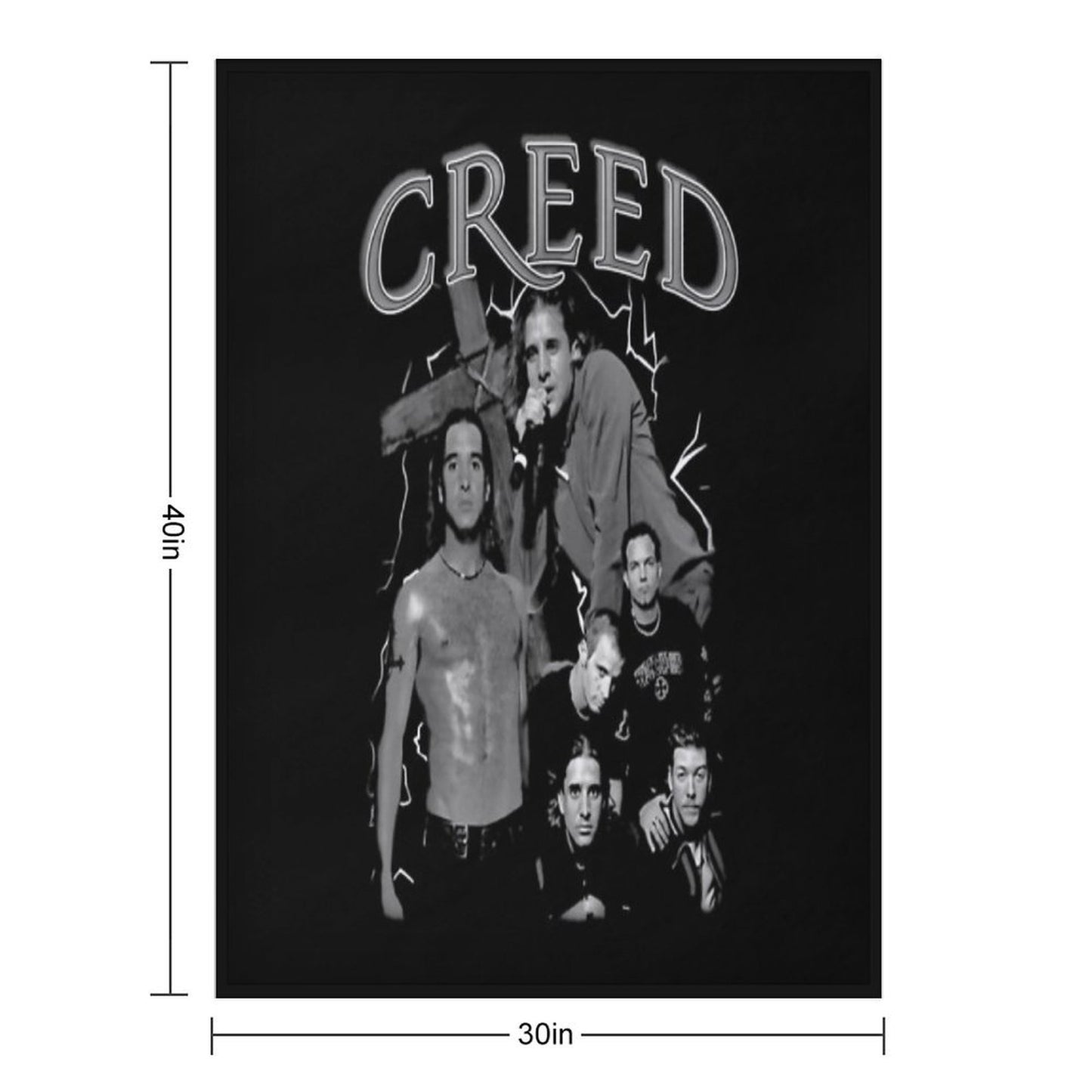 Creed Gift-ready Throw Blanket