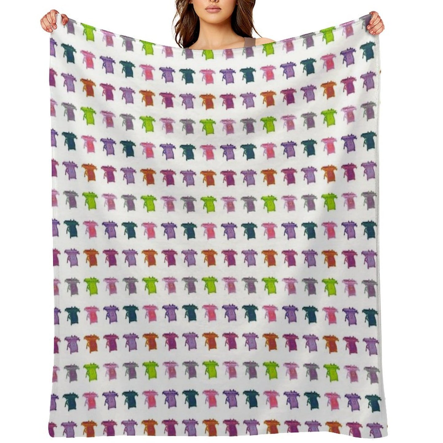 M.B. Tidey Tablesaw 1880 - Warhol Style Quick-dry Throw Blanket