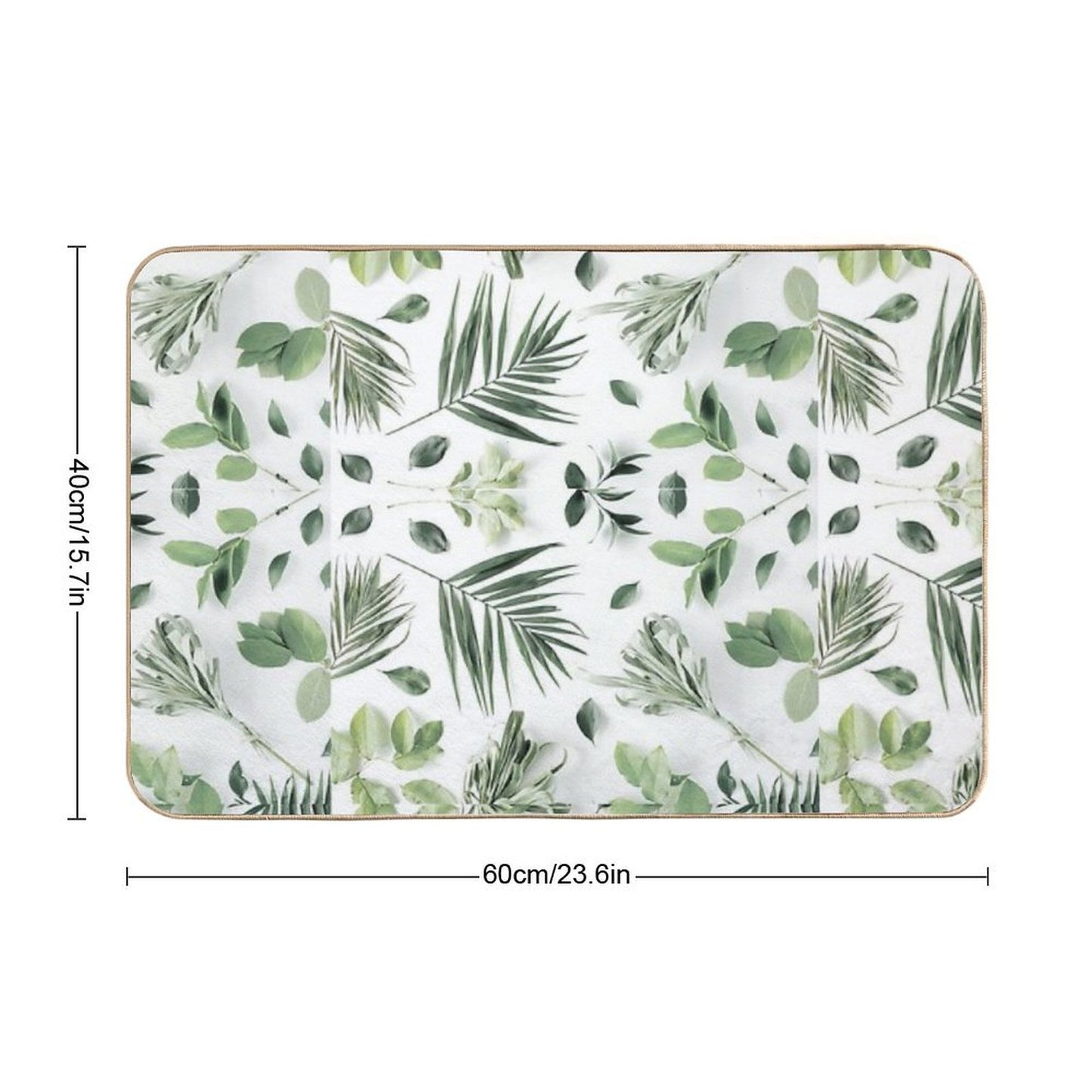 LEAVES Anti-Trip Bath Mat
