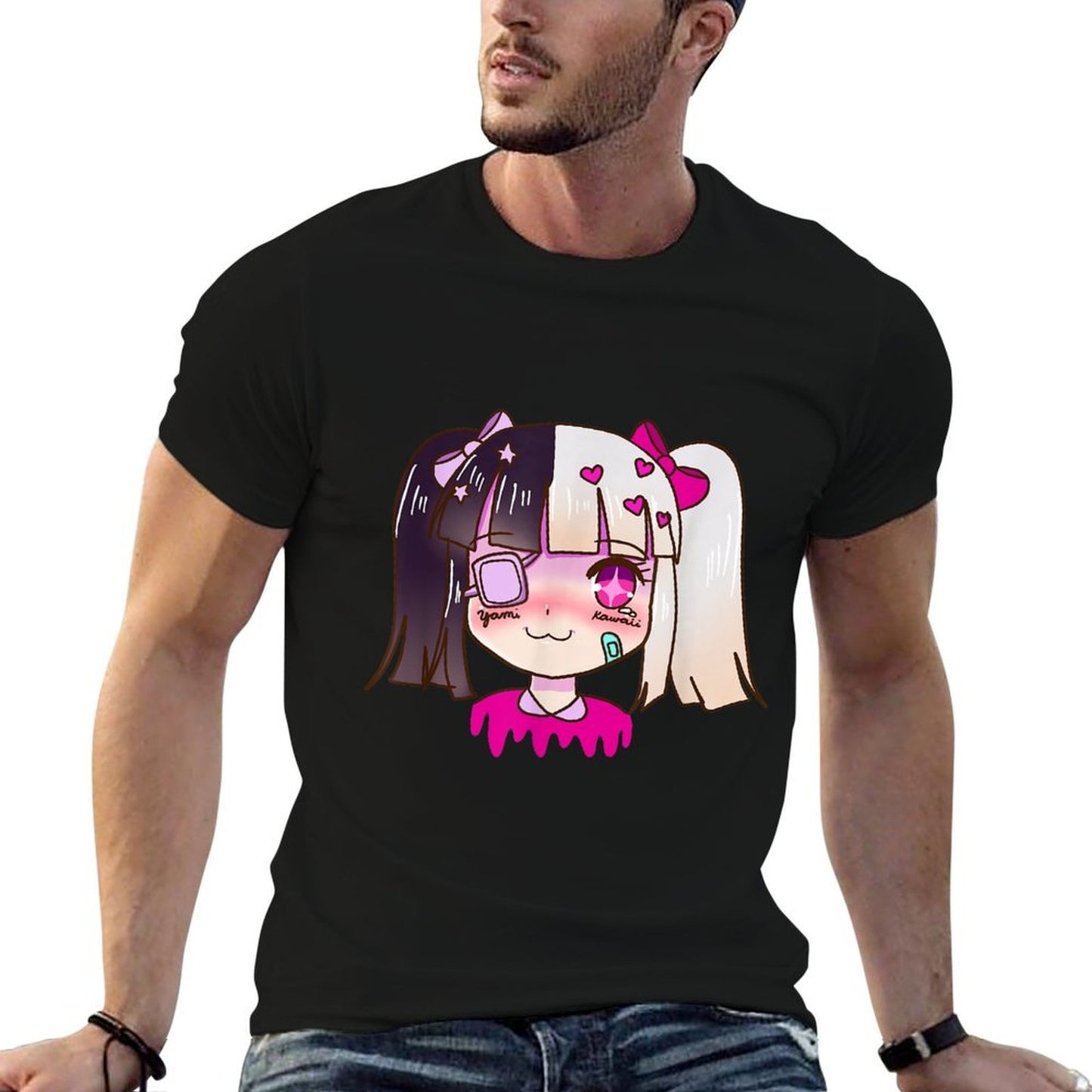 Sad Anime Girl Pastel Goth Yami Kawaii  Odor-resistant T-Shirt