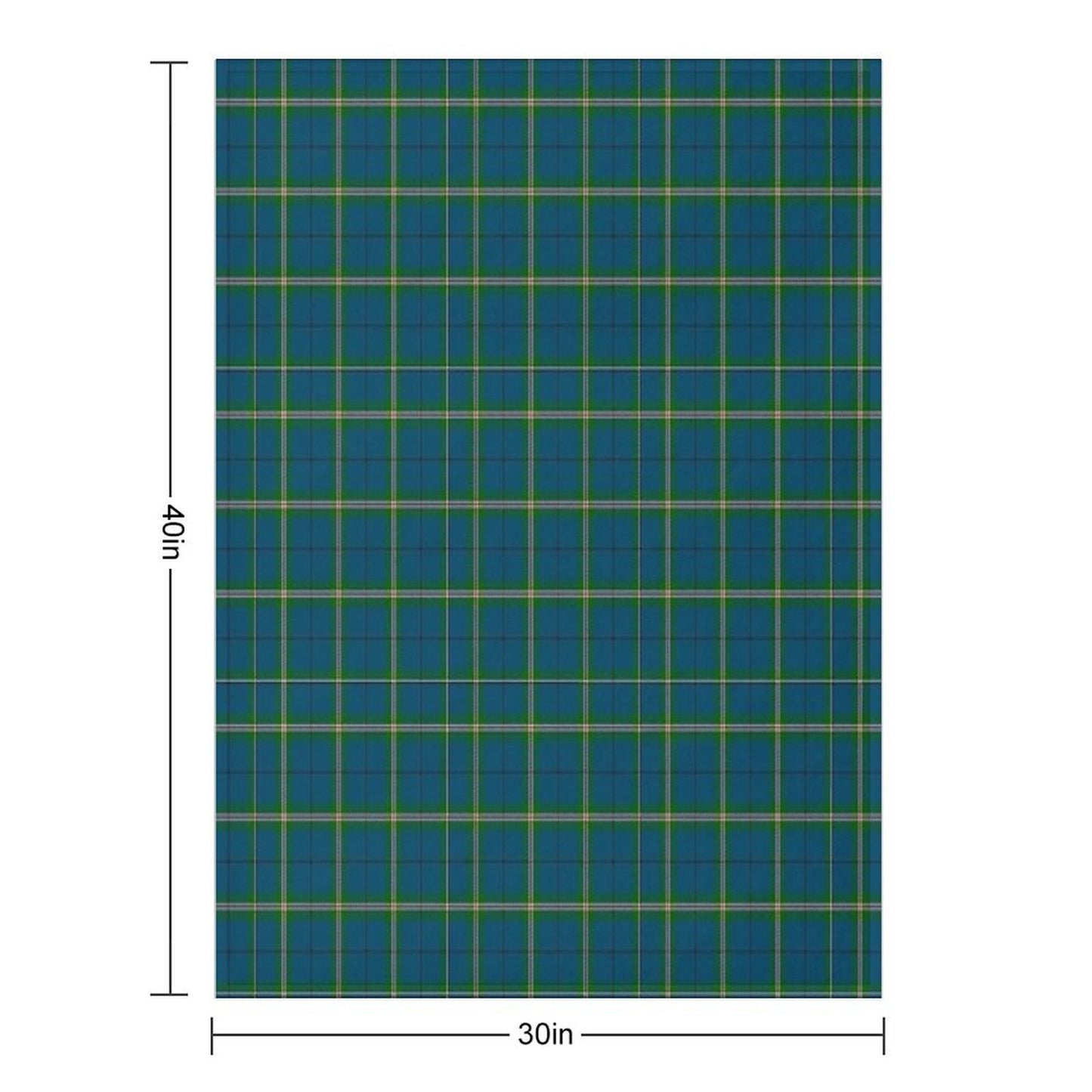 Clan Cleland Tartan Travel-friendly Throw Blanket