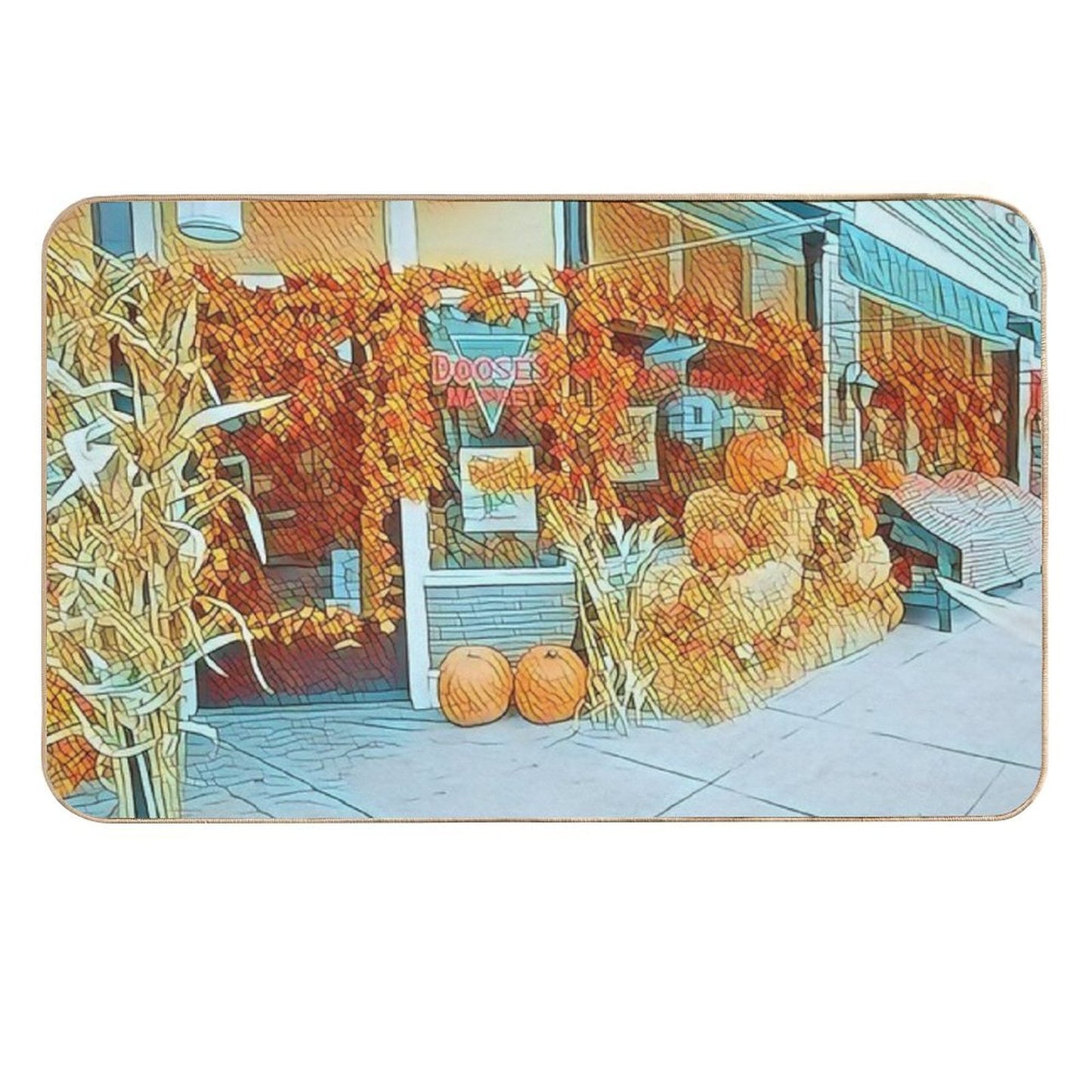 The Town Market Repositionable Bath Mat