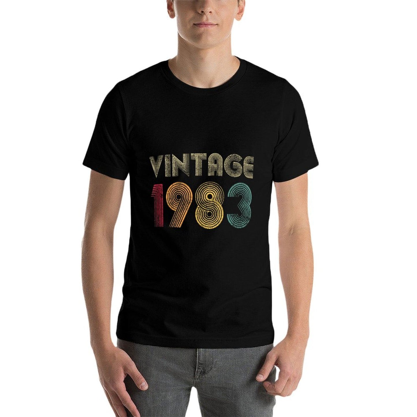 Vintage 1983 42nd Birthday Gift Retro 42 Years Old Vintage-inspired T-Shirt