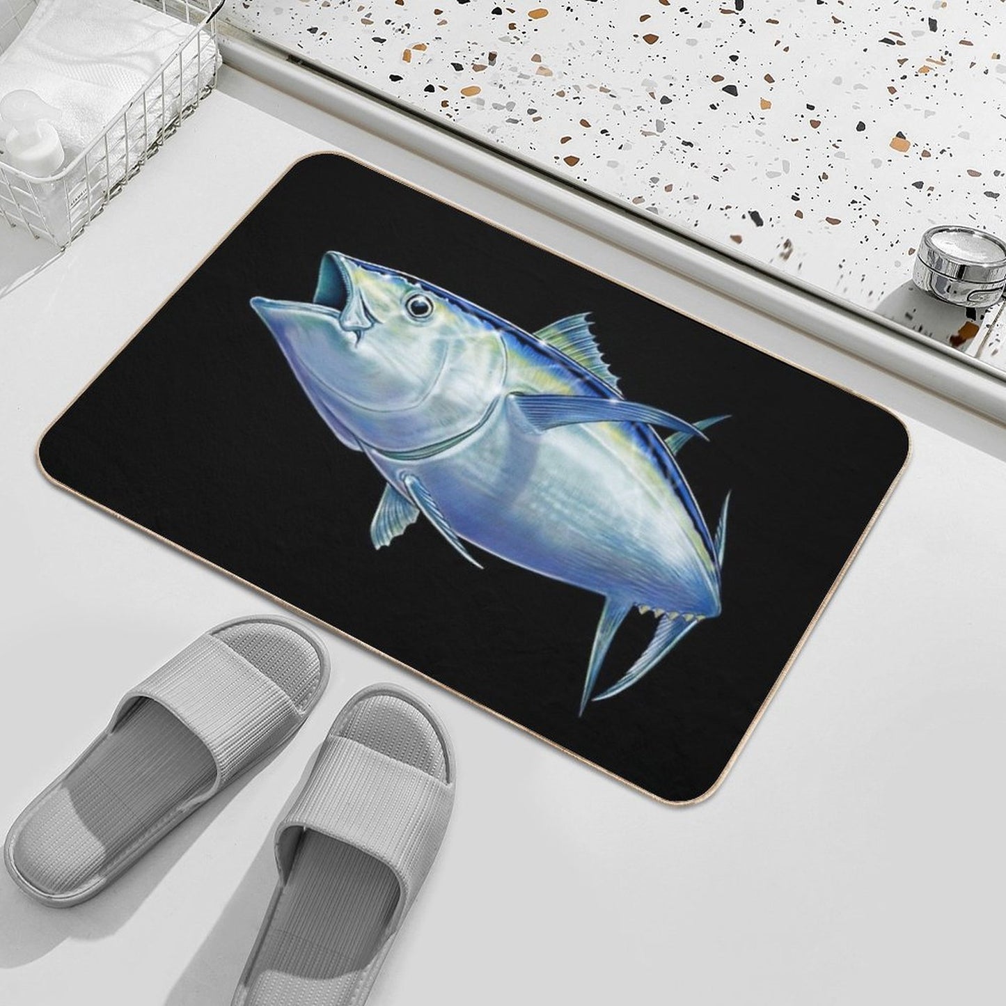 Bluefin Tuna Toxin-Free Bath Mat