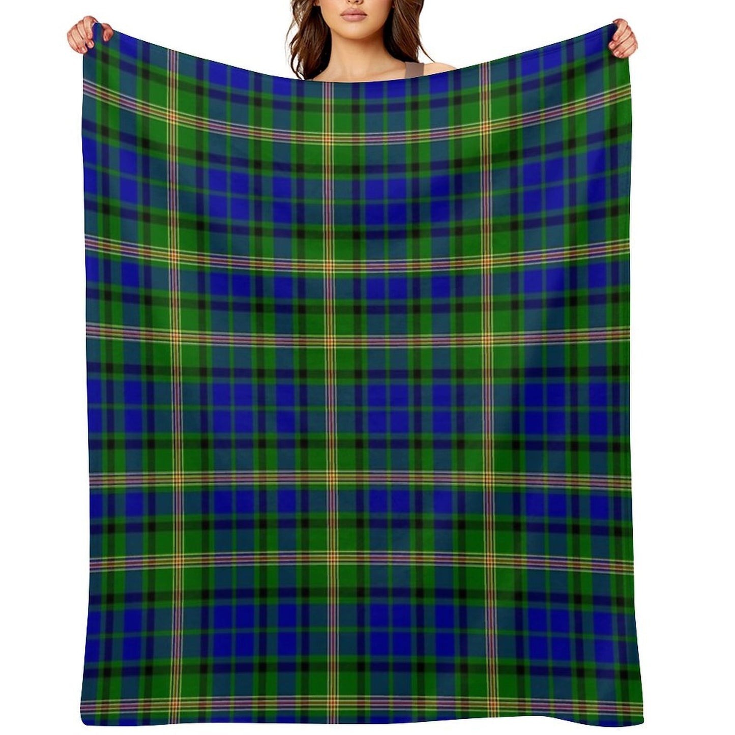 Clan Maitland Tartan Quick-dry Throw Blanket