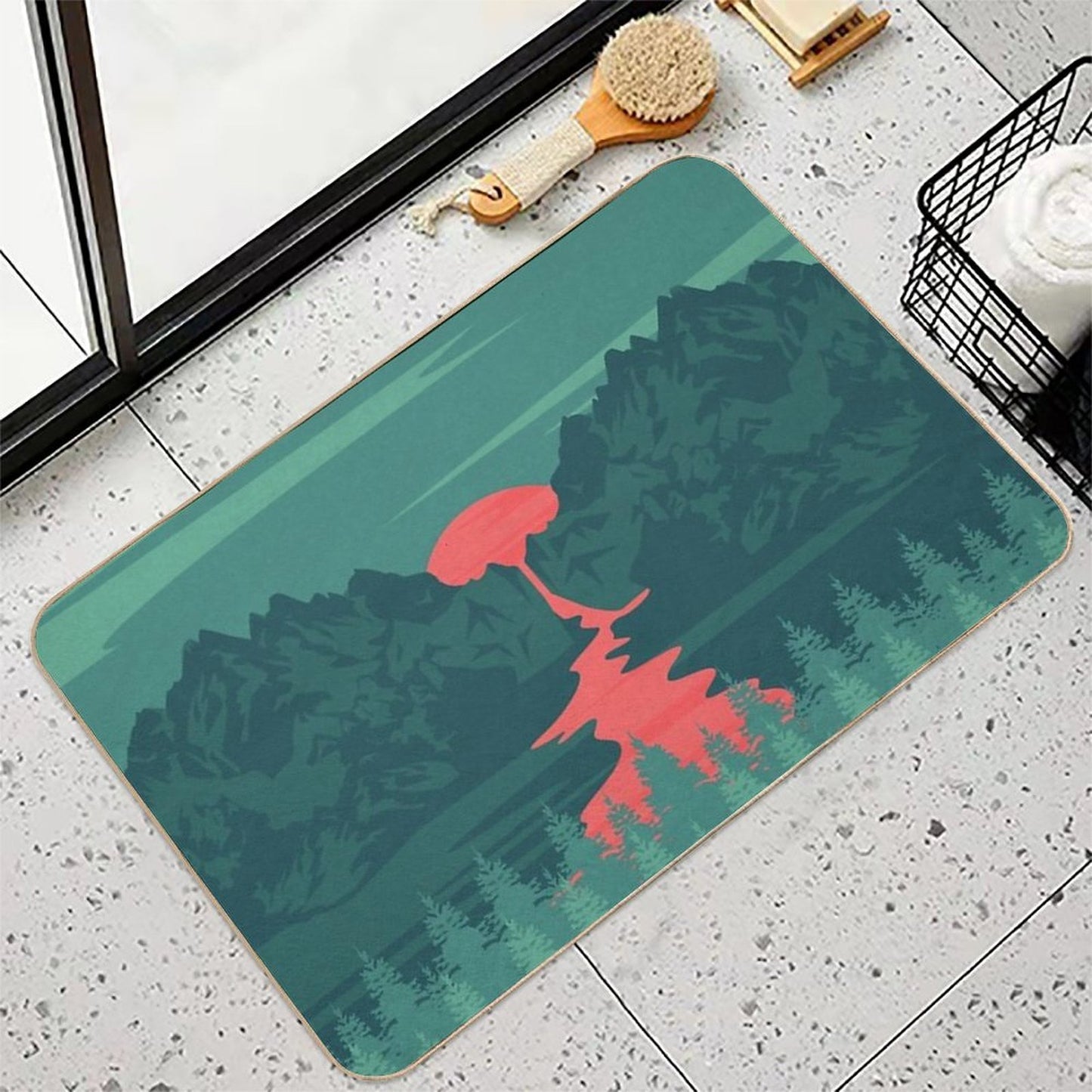 The Red River High-Traffic Bath Mat