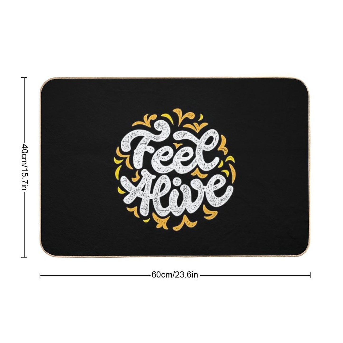 Feel Alive Pet-Safe Bath Mat