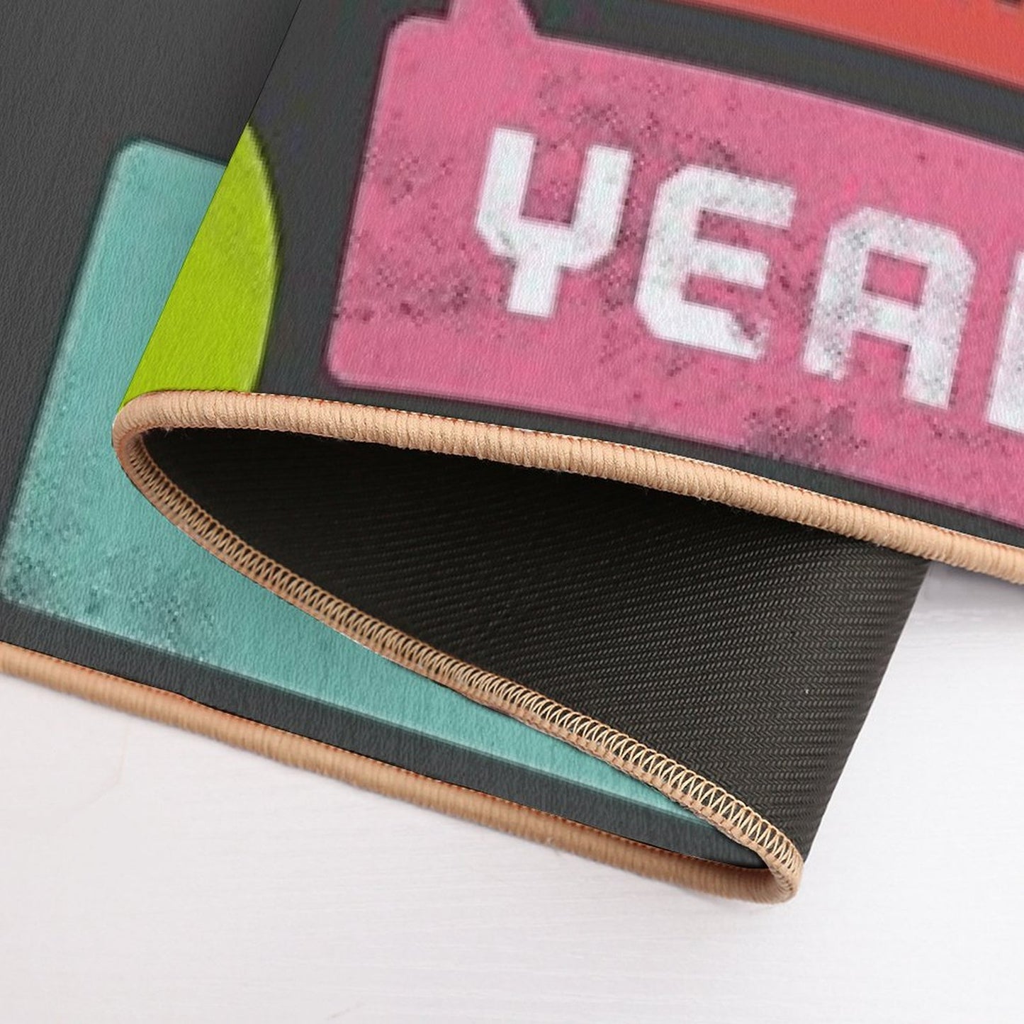 The Yeah, Yeah, Yeah Shirt Fade-Resistant Bath Mat