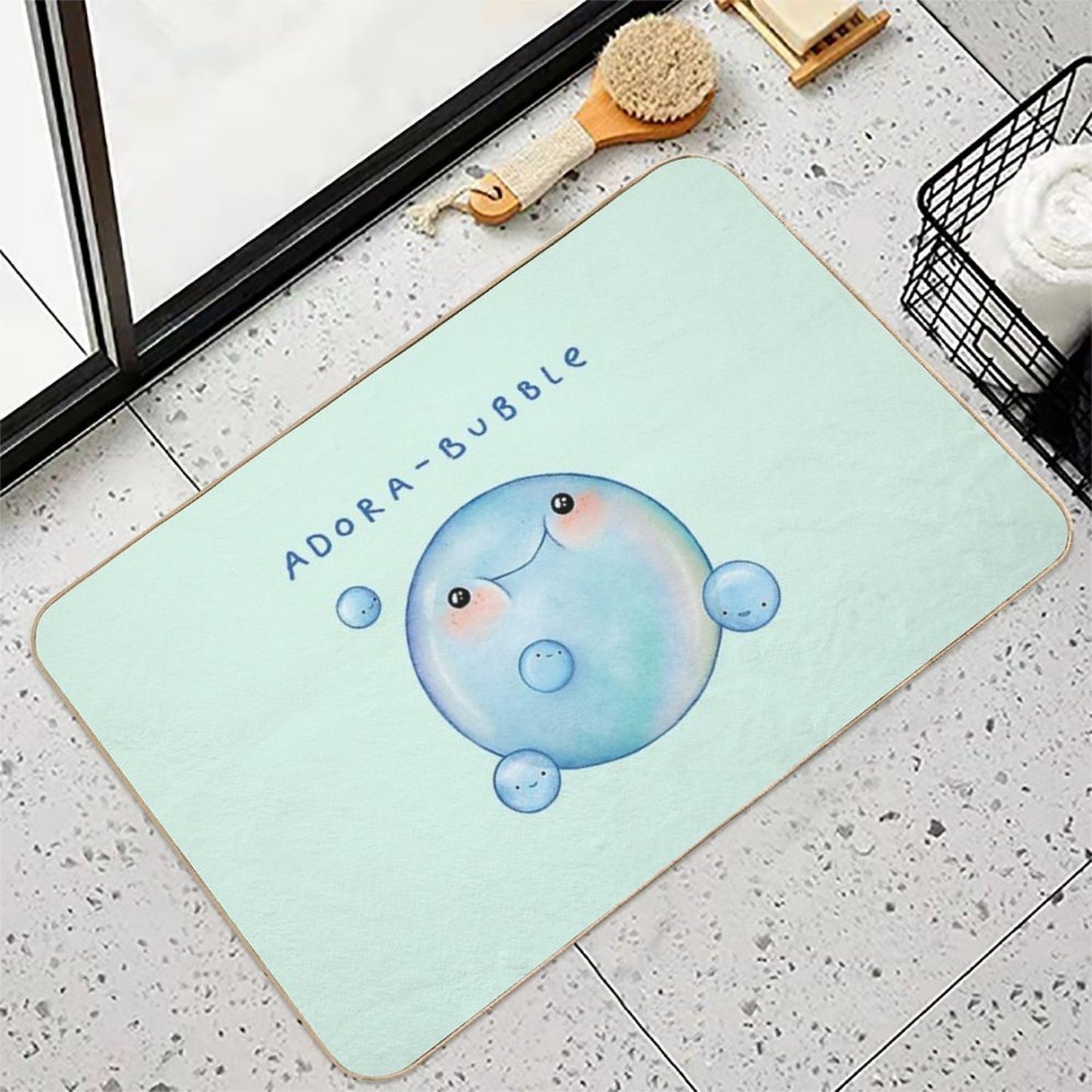 Adora-Bubble Long-Lasting Bath Mat