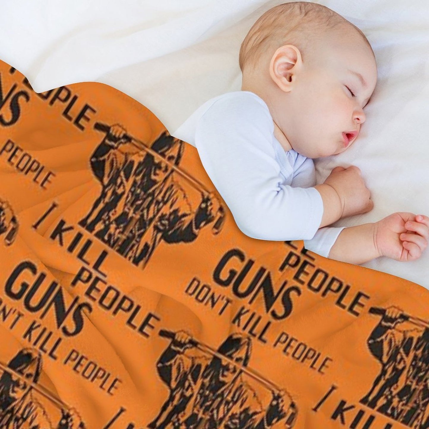 Guns Don't Kill People, I Kill People Mr. Larson Happy Gilmore Quick-dry Throw Blanket