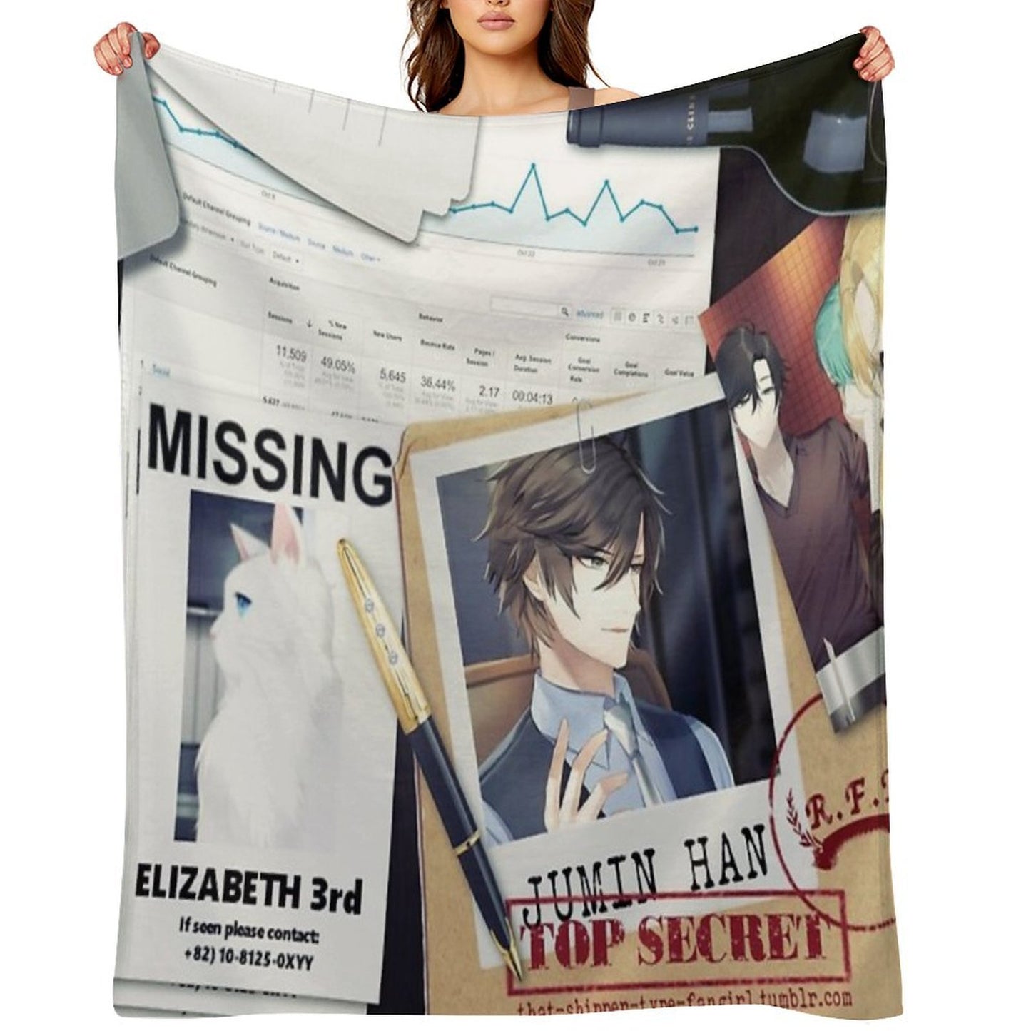 MysMe - Jumin Quick-dry Throw Blanket