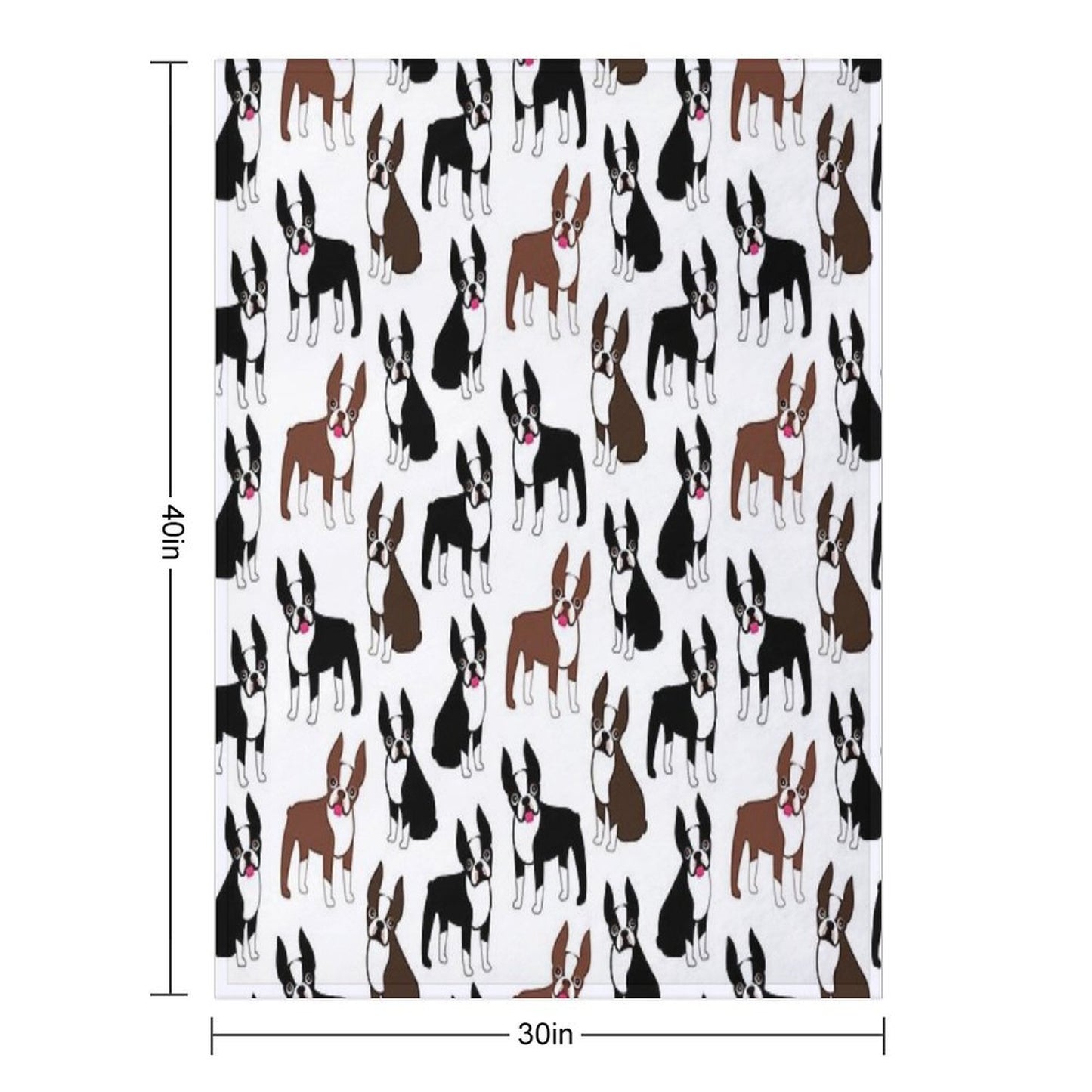 Boston Terriers Premium Throw Blanket