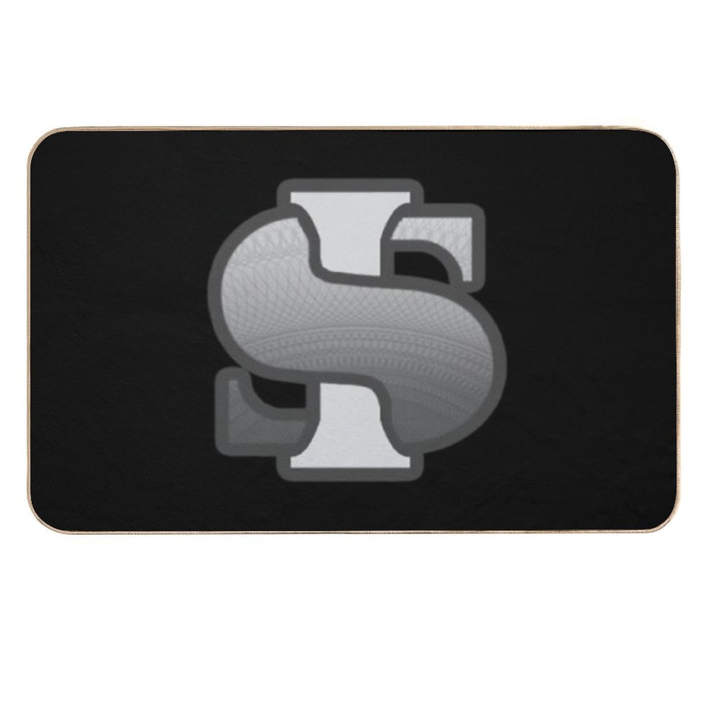 The Schedule Grayscaled Anti-Trip Bath Mat