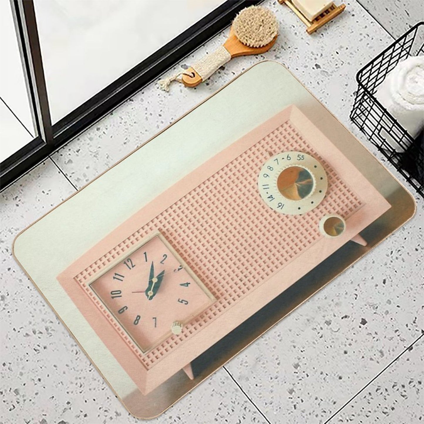 Easy Listening Dirt-Trapping Bath Mat