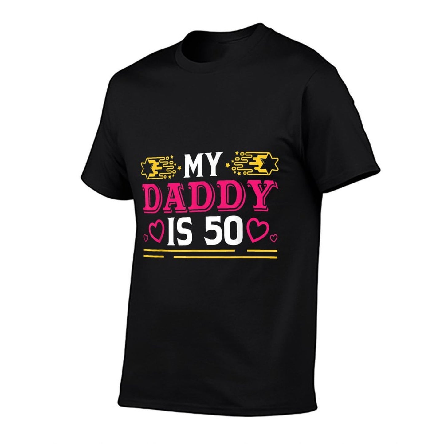 50th Birthday Father Son My Daddy Is 50 Years Old Eco-friendly Material T-Shirt