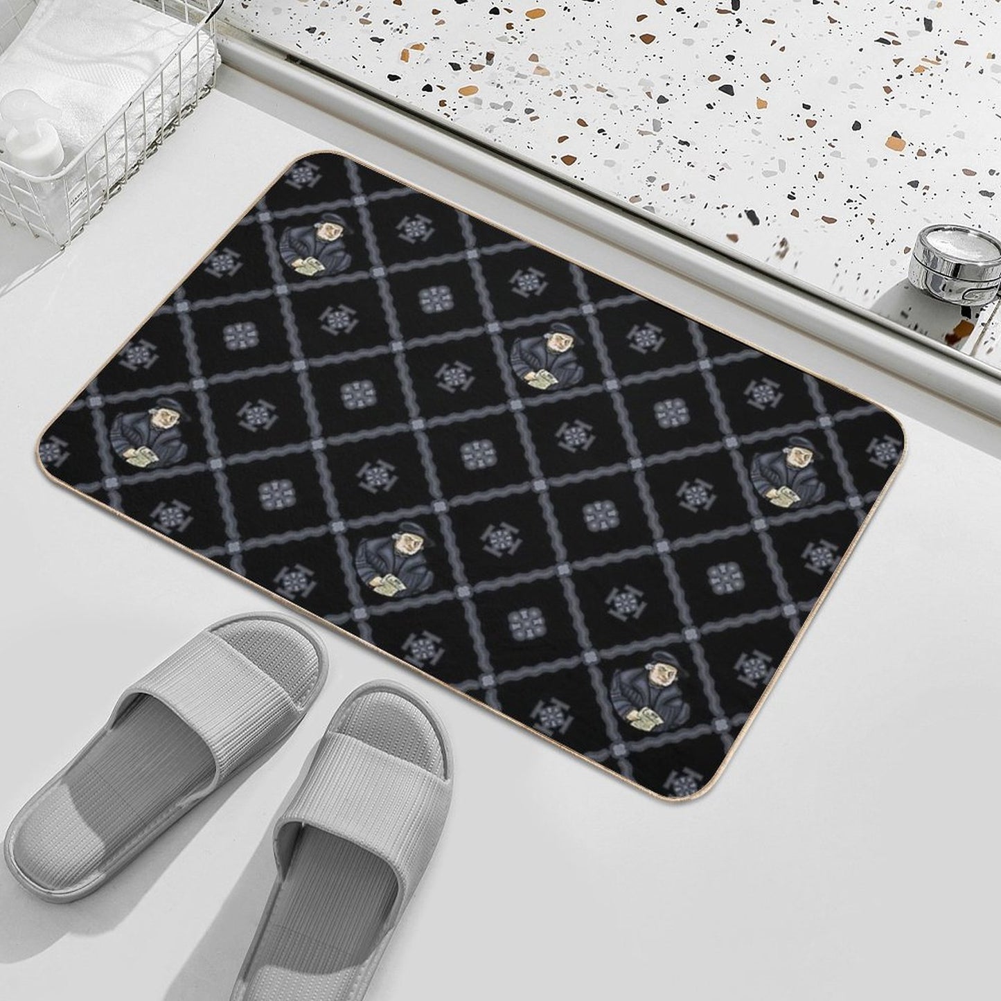 Martin Luther Absorbent Bath Mat