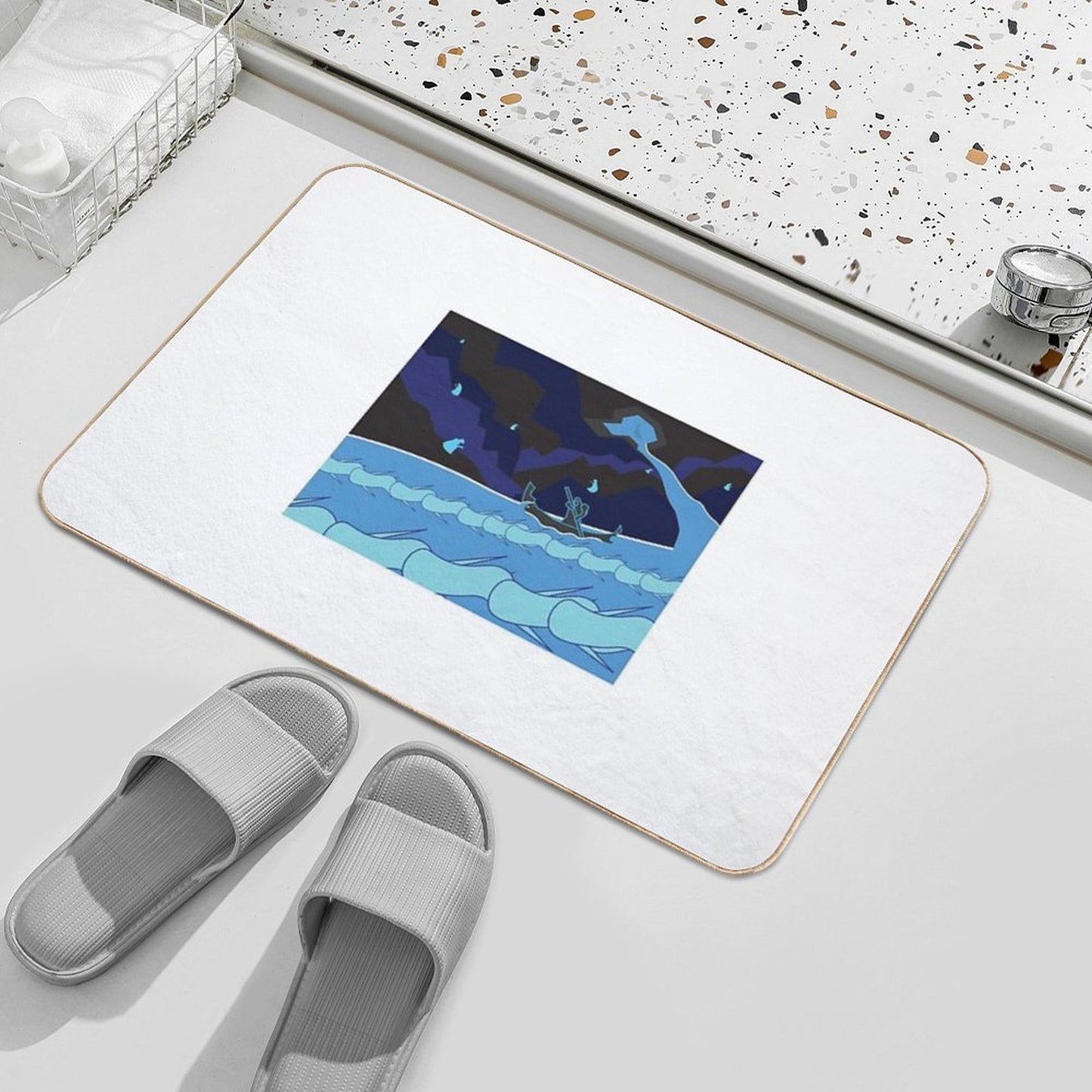 River Styx  Easy To Clean Bath Mat