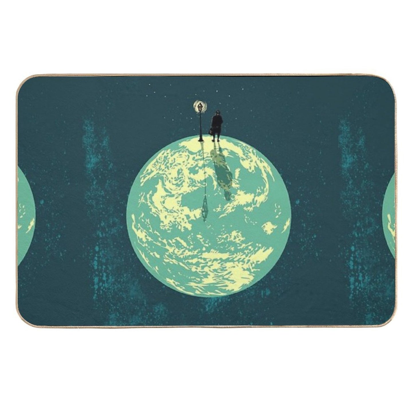 You Are Here - Planet Absorbent Bath Mat
