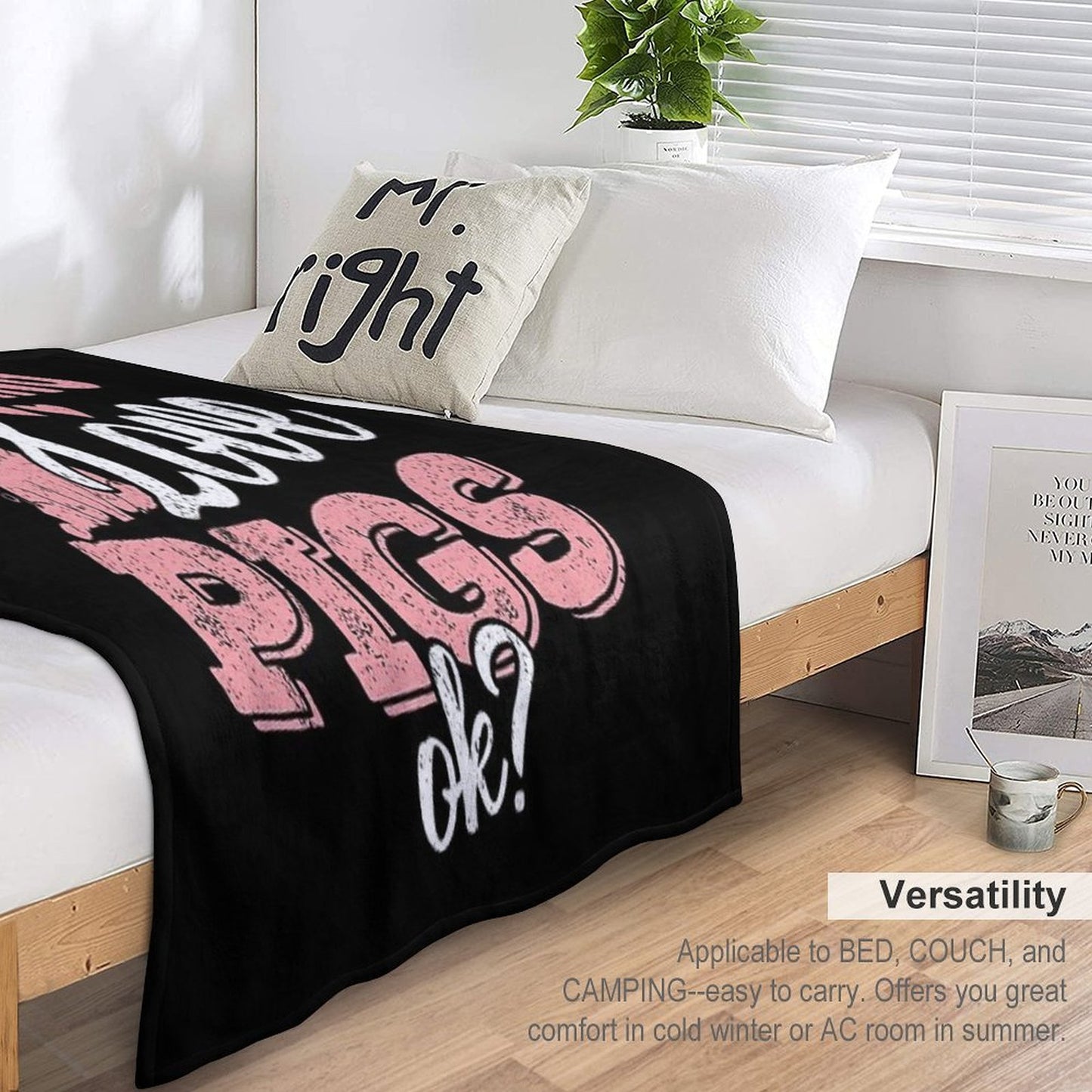 Animal Pigs Pets Gift-ready Throw Blanket