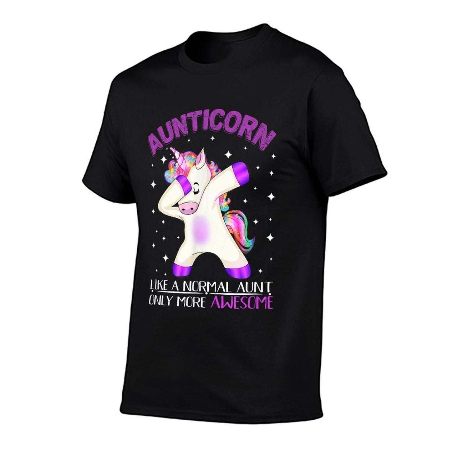 Aunticorn Like An Aunt Only Awesome Dabbing Unicorn Tshirt Comfortable T-Shirt