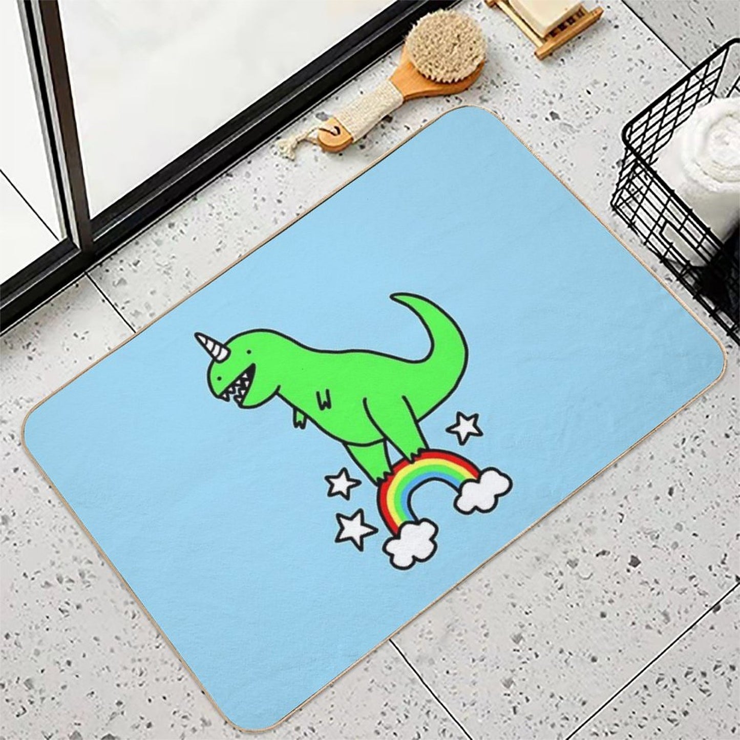 T-Rexicorn Multi-Purpose Bath Mat