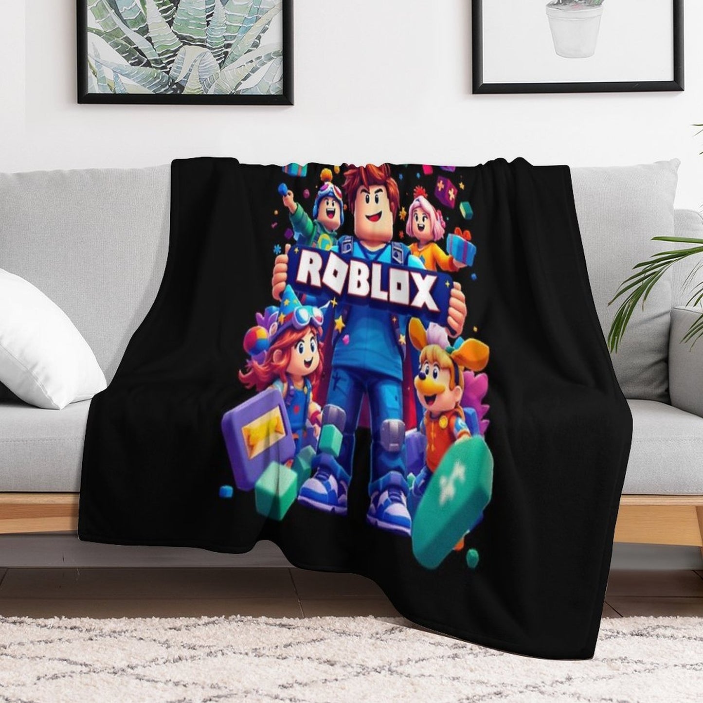 Roblox Vibrant - Kids Anti-pilling Throw Blanket
