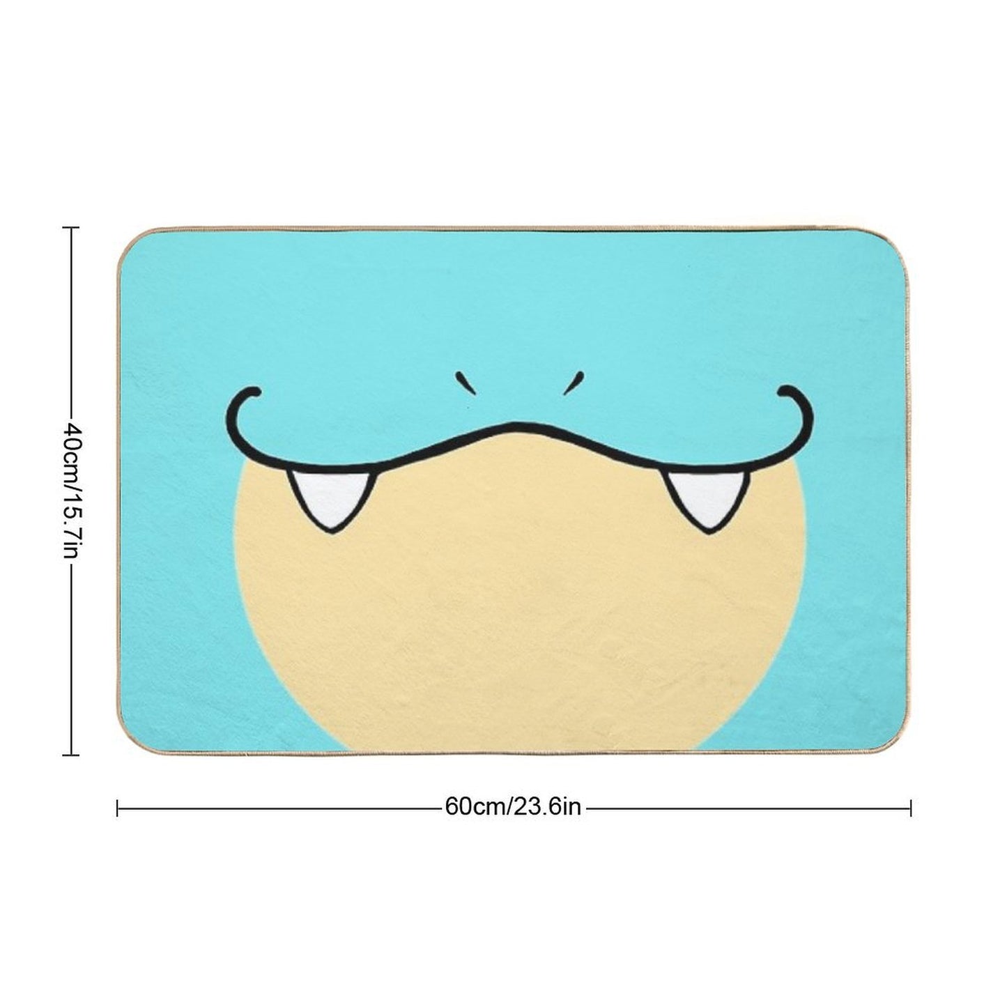 Spheal Mouth  Fade-Resistant Bath Mat