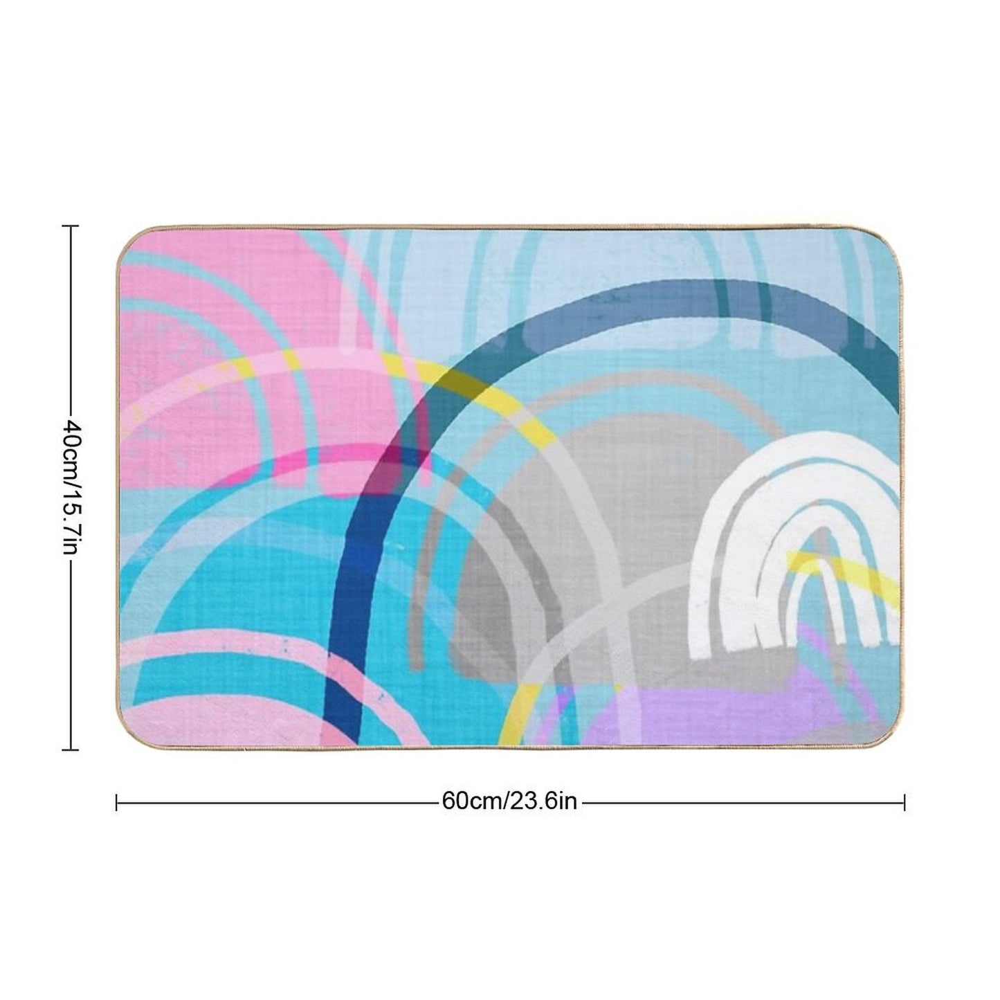 Somewhere Stain-Proof Bath Mat