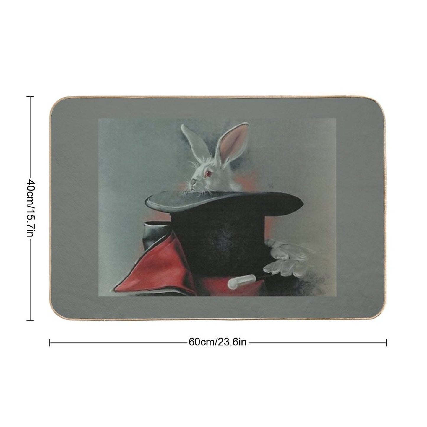 The Magician's Wares Versatile Bath Mat